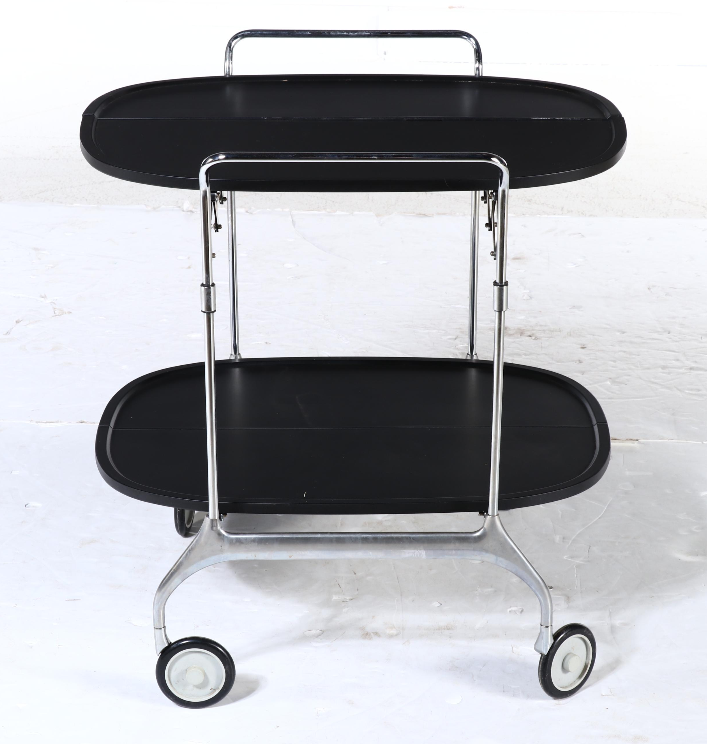 Antonio Citterio and Glen Oliver Löw for Kartell "Gastone" Folding Tea Trolley