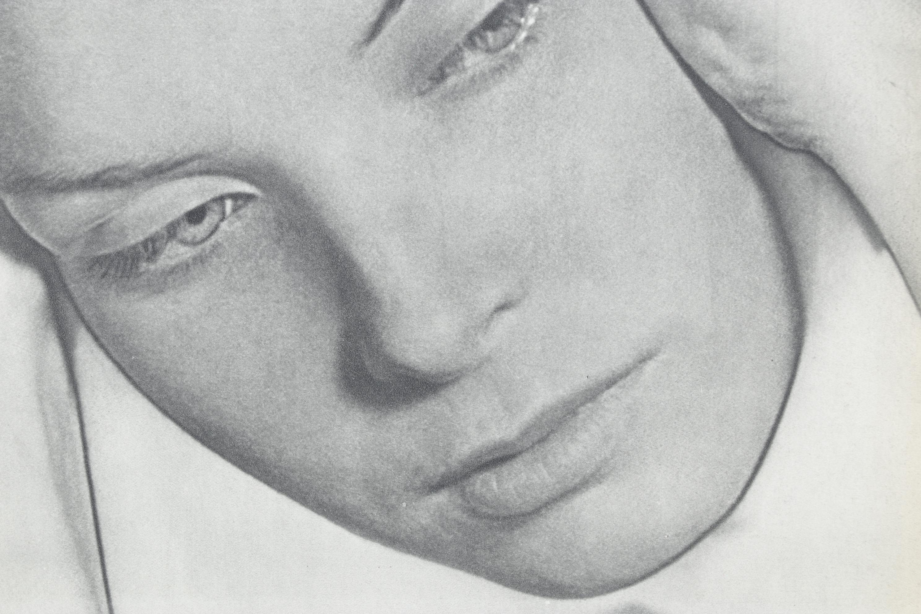 Man Ray Solarized Portrait Photogravure, 1934