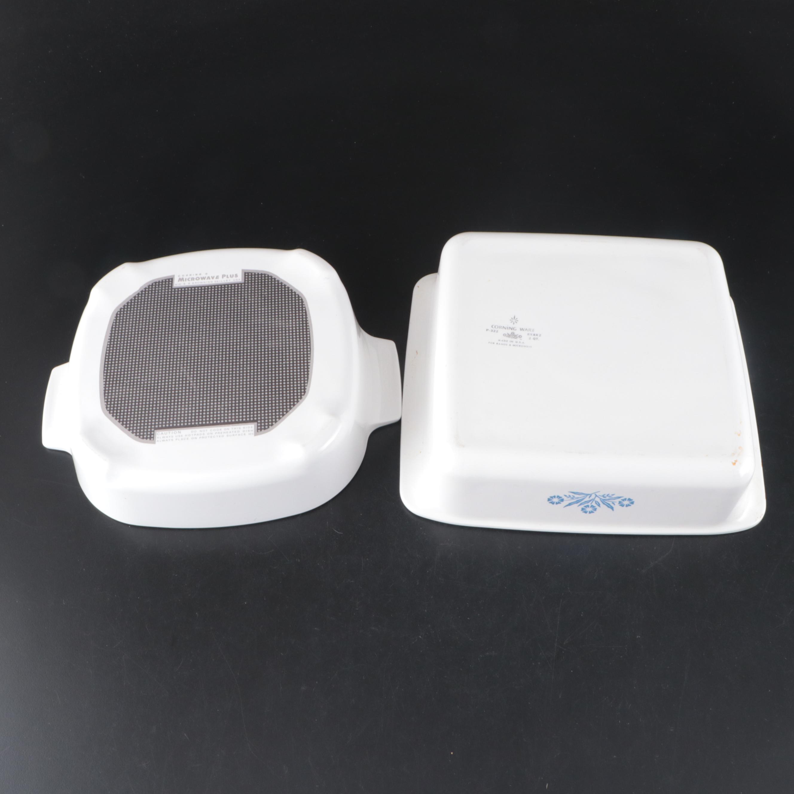 Corning Ware "Cornflower Blue" Casserole Dishes and Pots