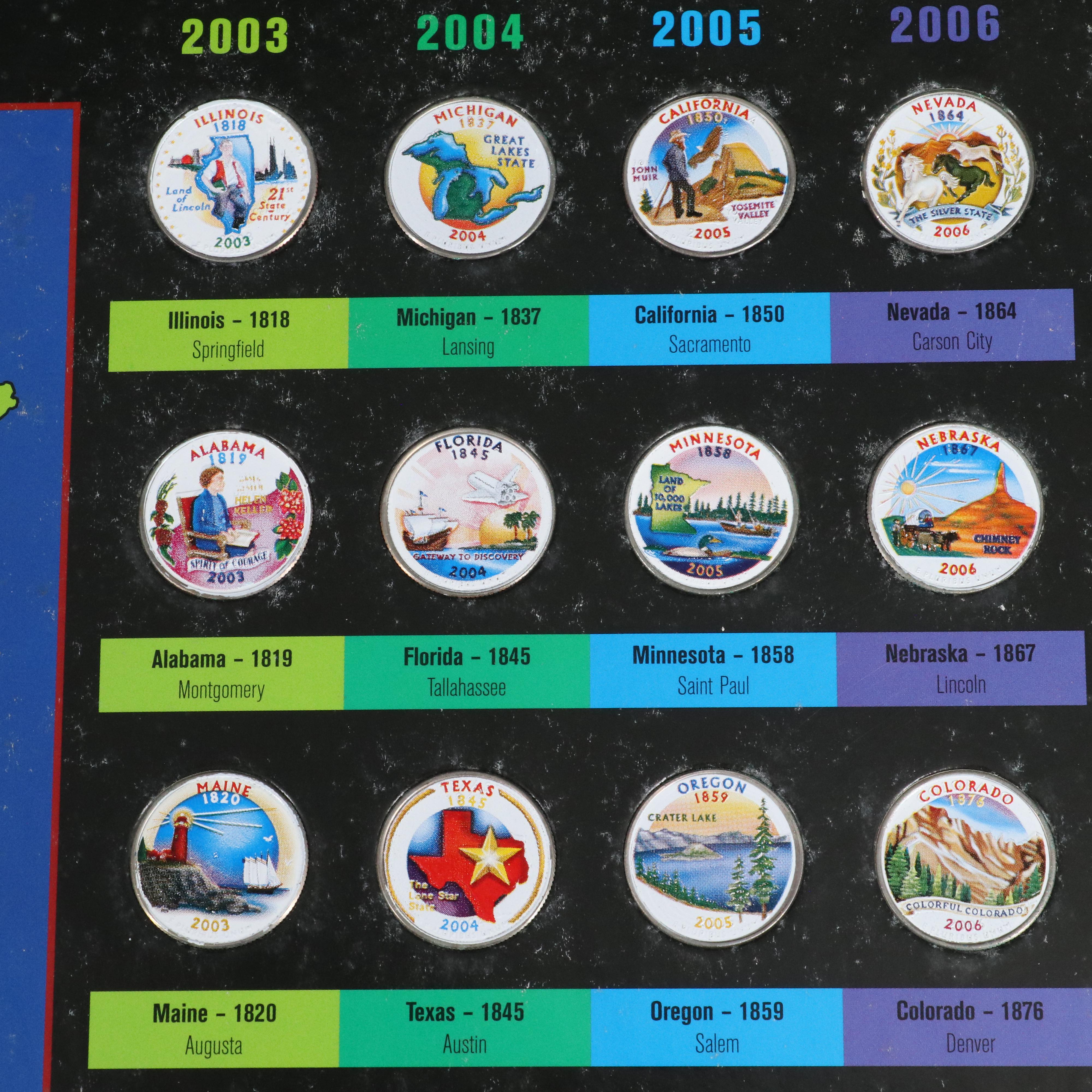 "The Complete American Statehood Quarter Collection"