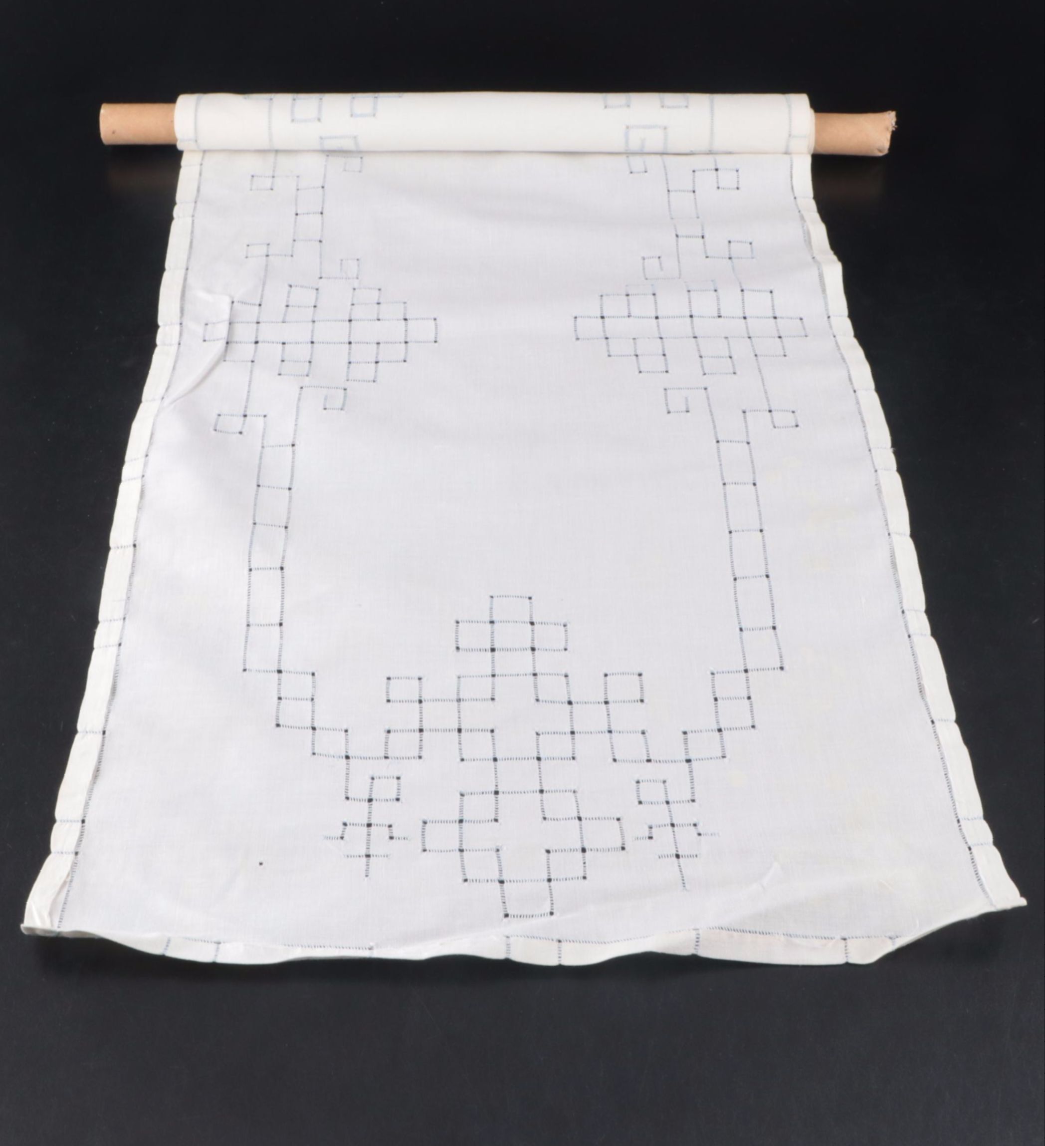 Embroidered with Cutwork and Other Table Linens, Early to Mid-20th Century