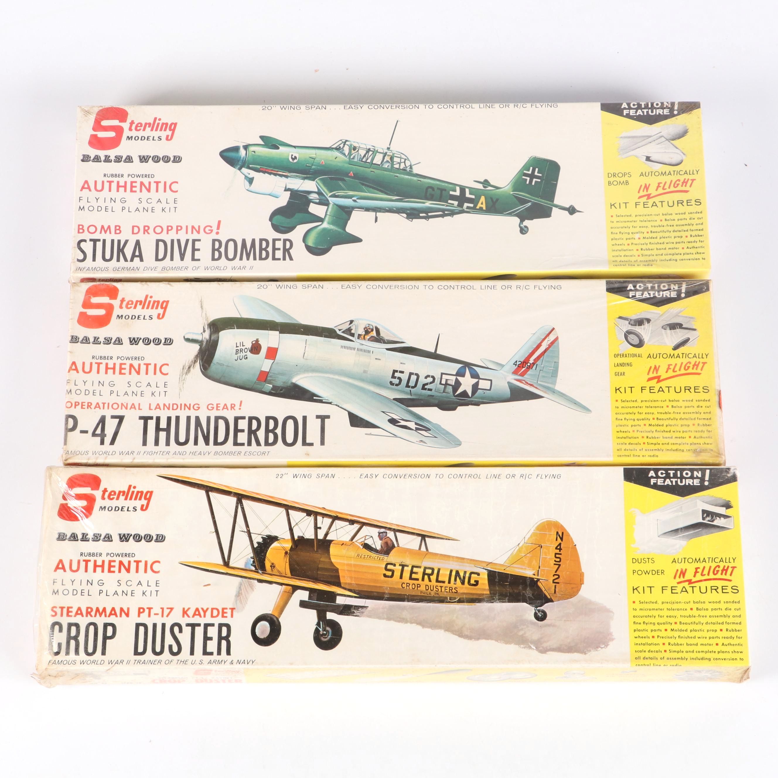 Sterling "Stuka Dive Bomber" and More Airplane Model Kits