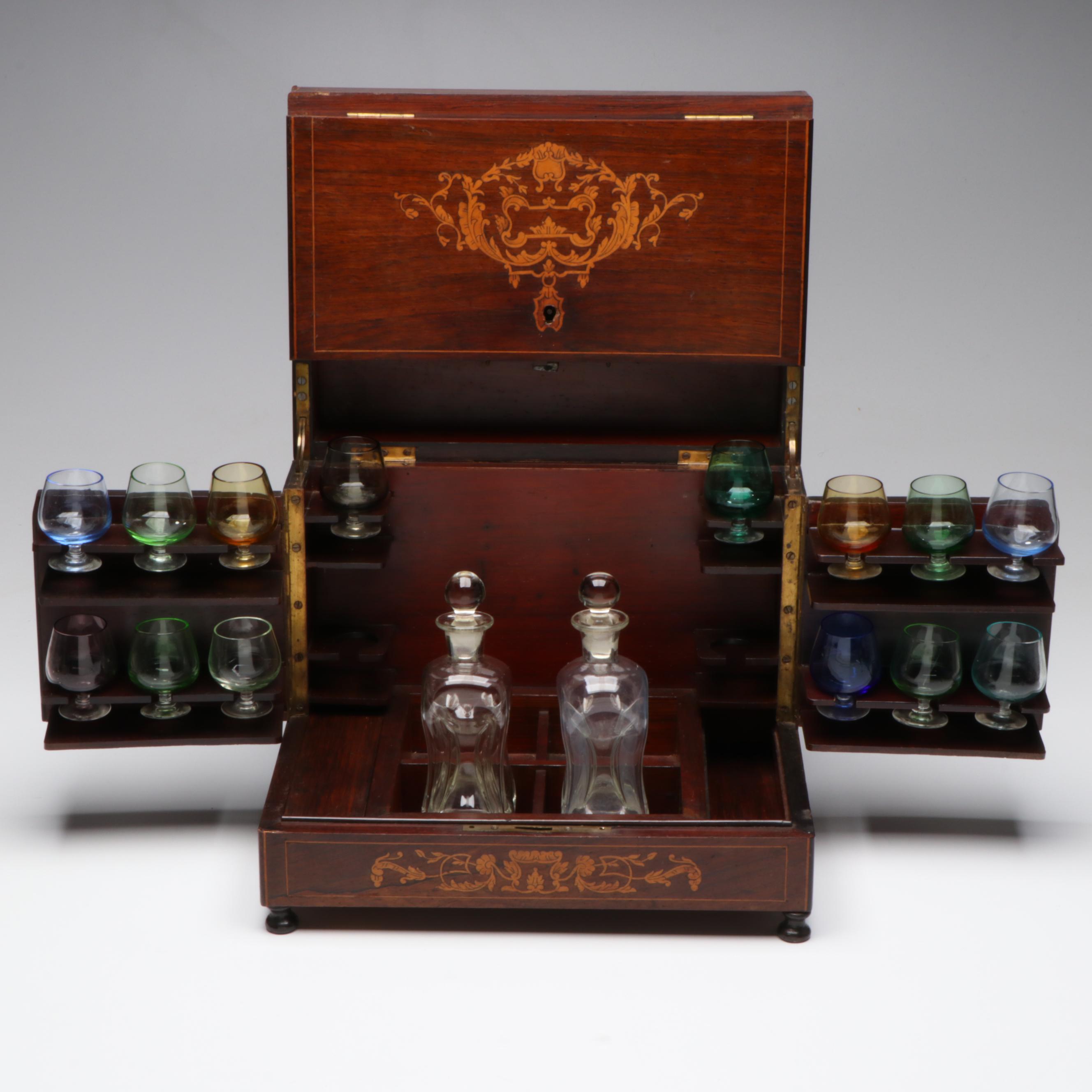 Cave à Liqueur with Uranium Glass Sniffers