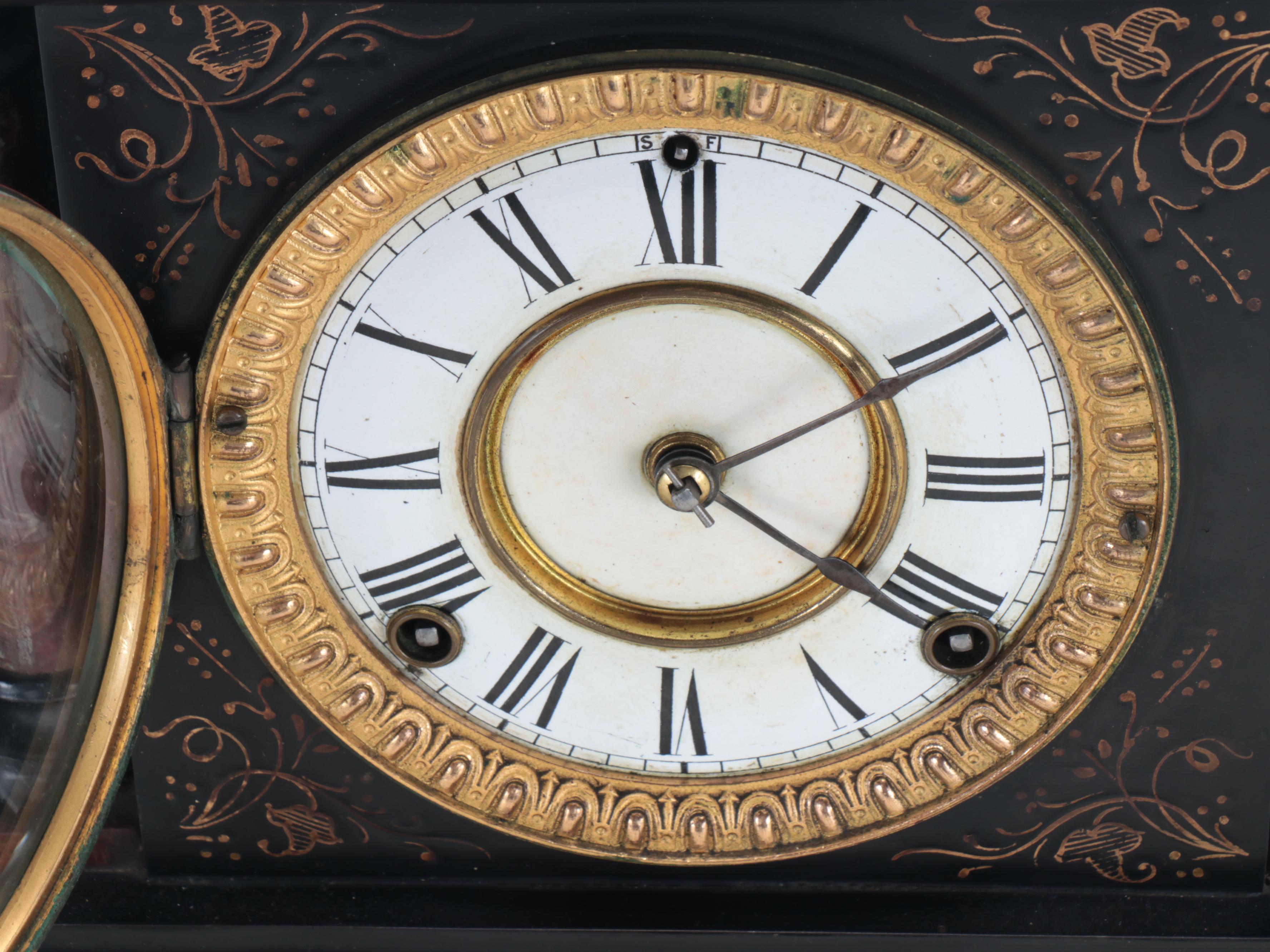 Ansonia Clock Co. Mantel Clock, Early 20th Century