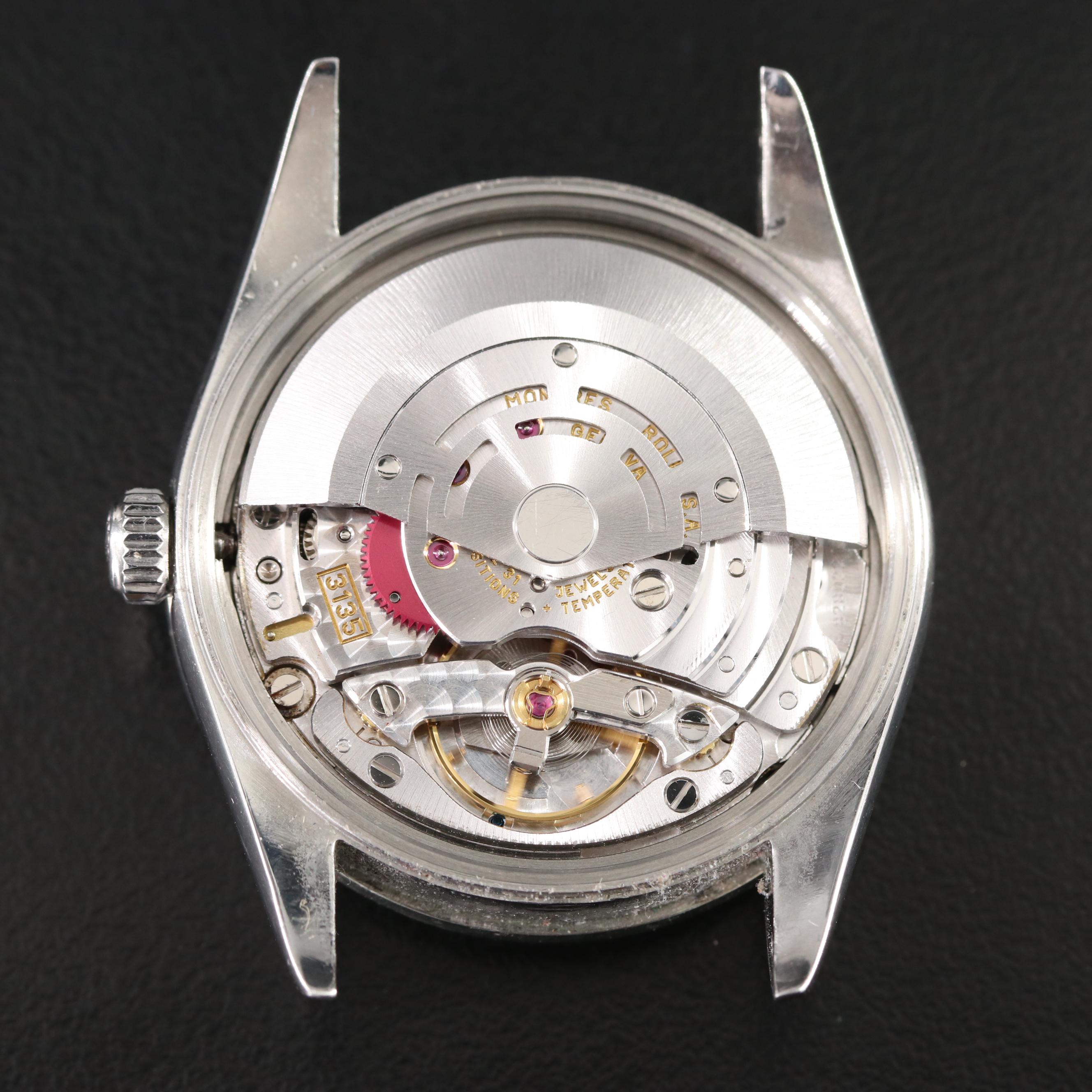 1999 Rolex Date 15200 Custom 1.16 CTW Diamond Dial & Bezel Steel Automatic Watch