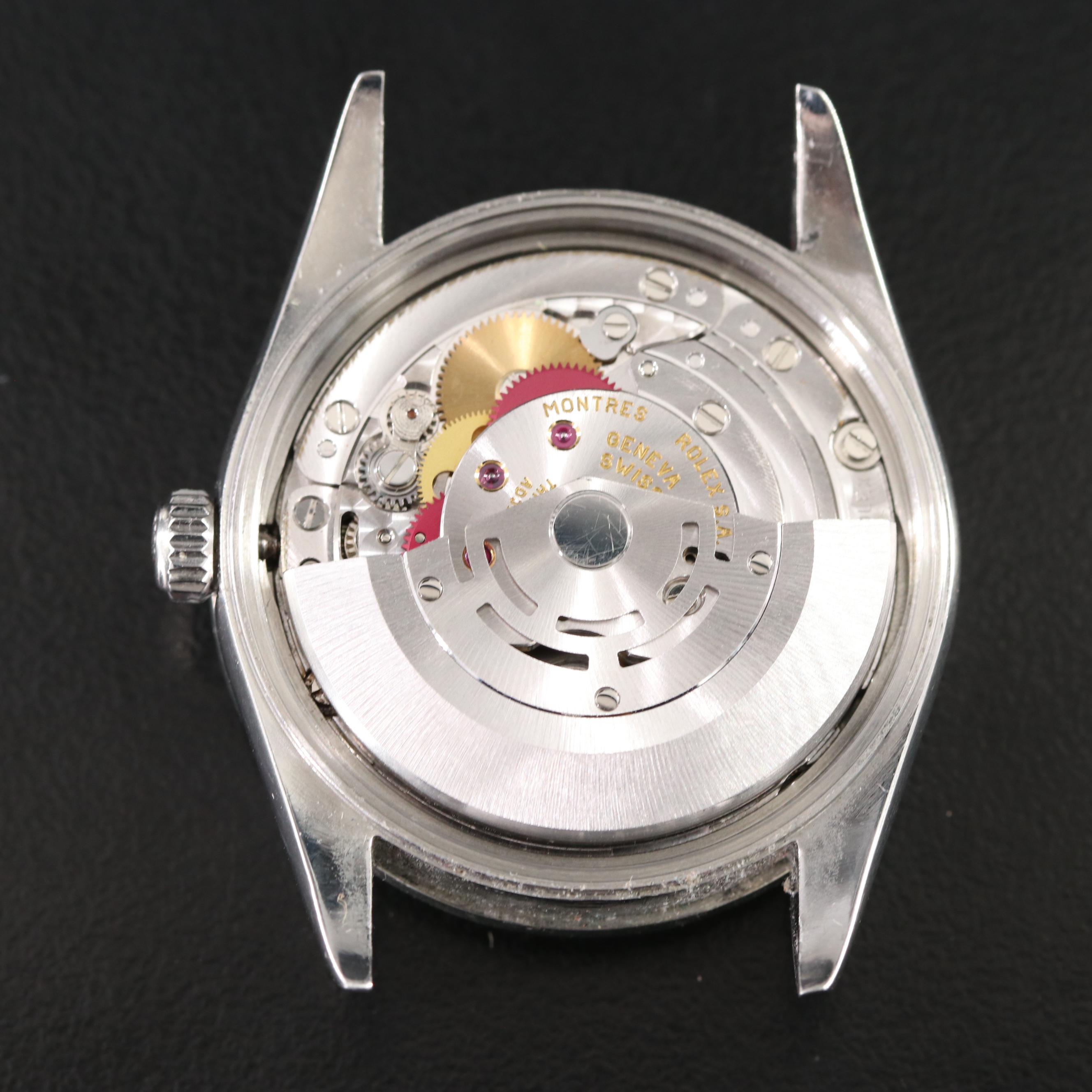 1999 Rolex Date 15200 Custom 1.16 CTW Diamond Dial & Bezel Steel Automatic Watch