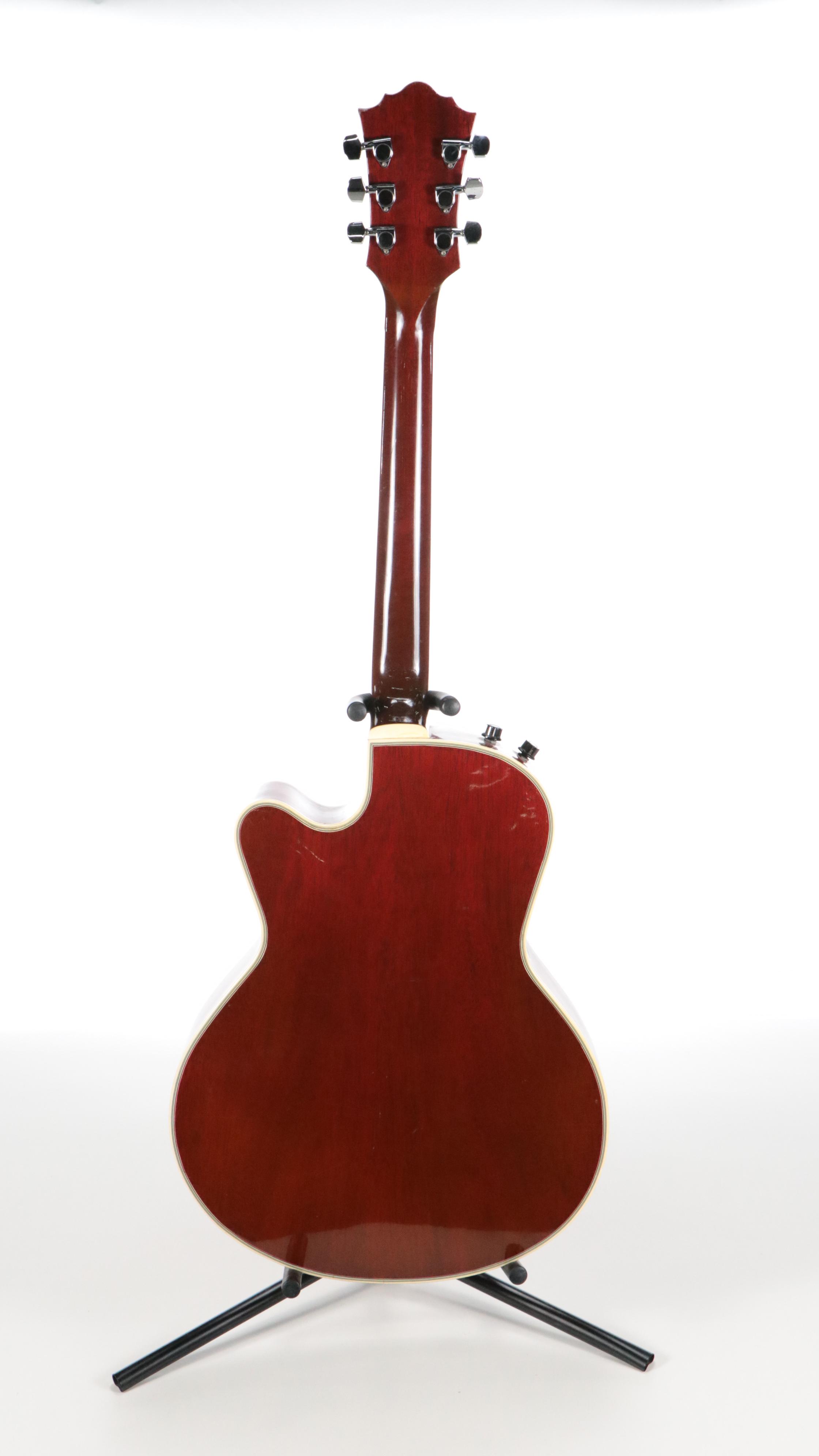 Guild Luthier Fedor Fatovich Cherry Burst Acoustic Electric Jazz Guitar