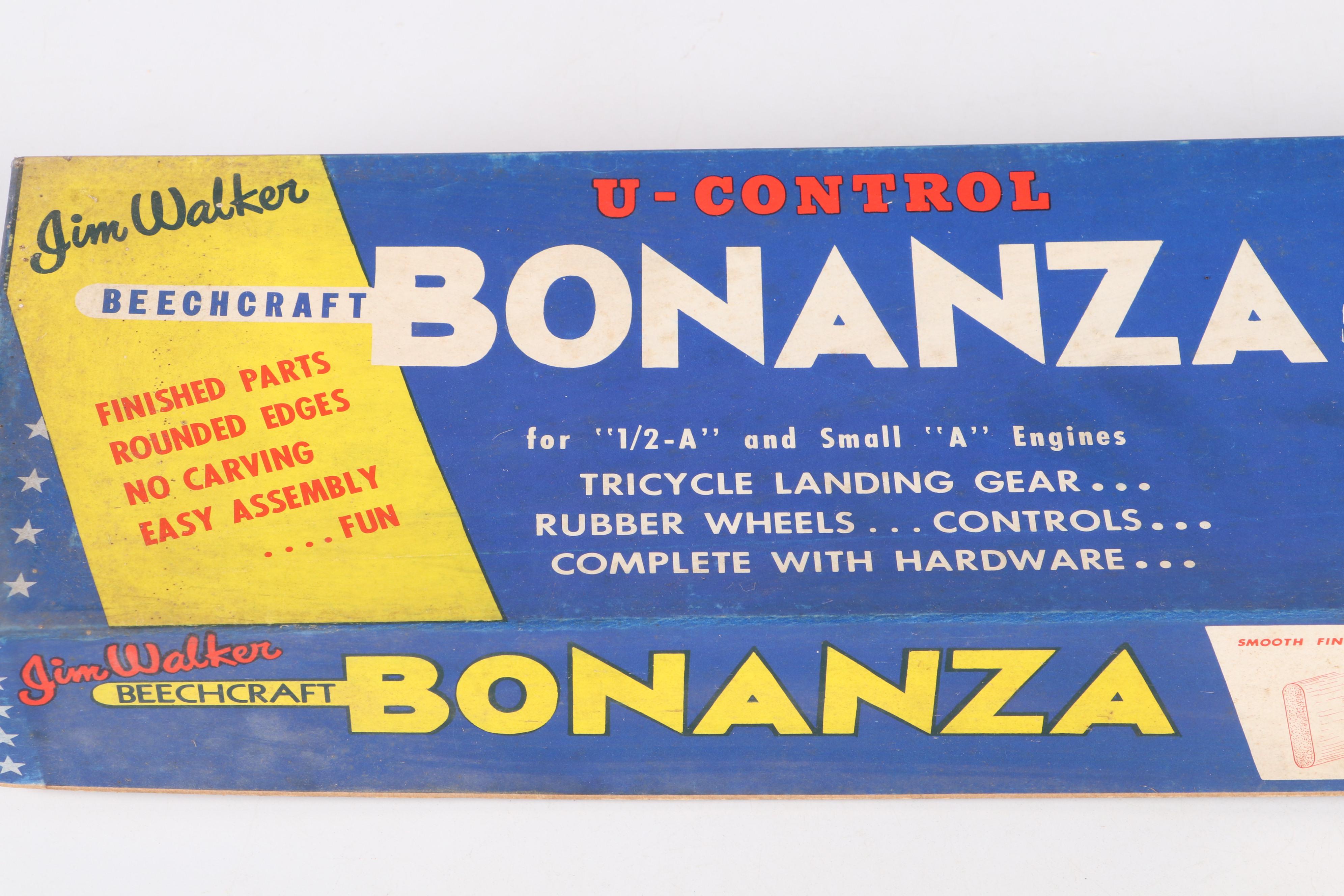 Jim Walker "Beechcraft Bonanza" and "A-J Hornet" Airplane Model Kits