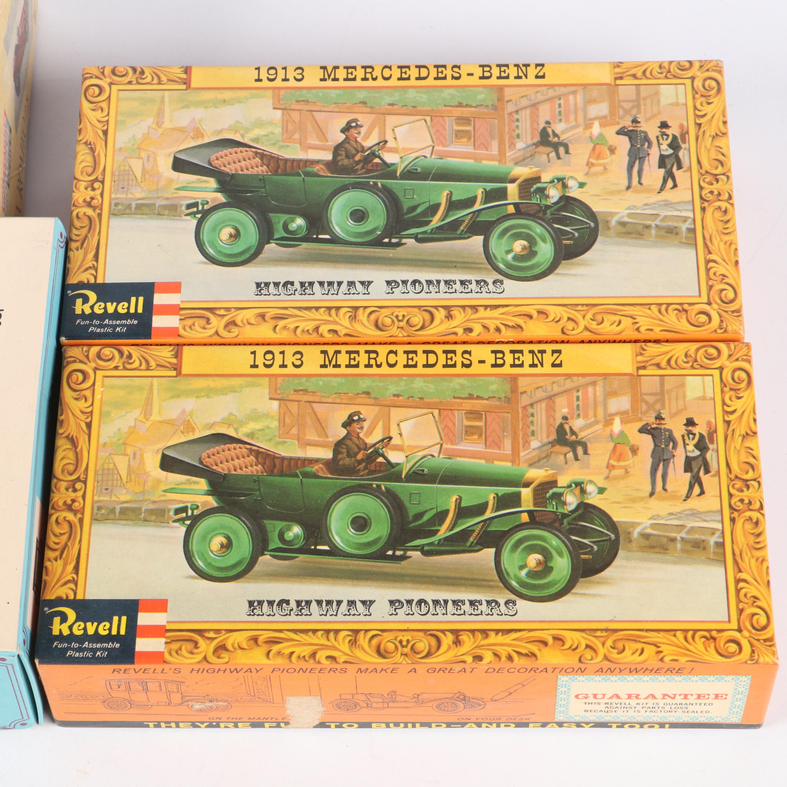 Revell "1913 Mercedes-Benz," Renwal "Alfa Romeo P-3" and More Car Model Kits