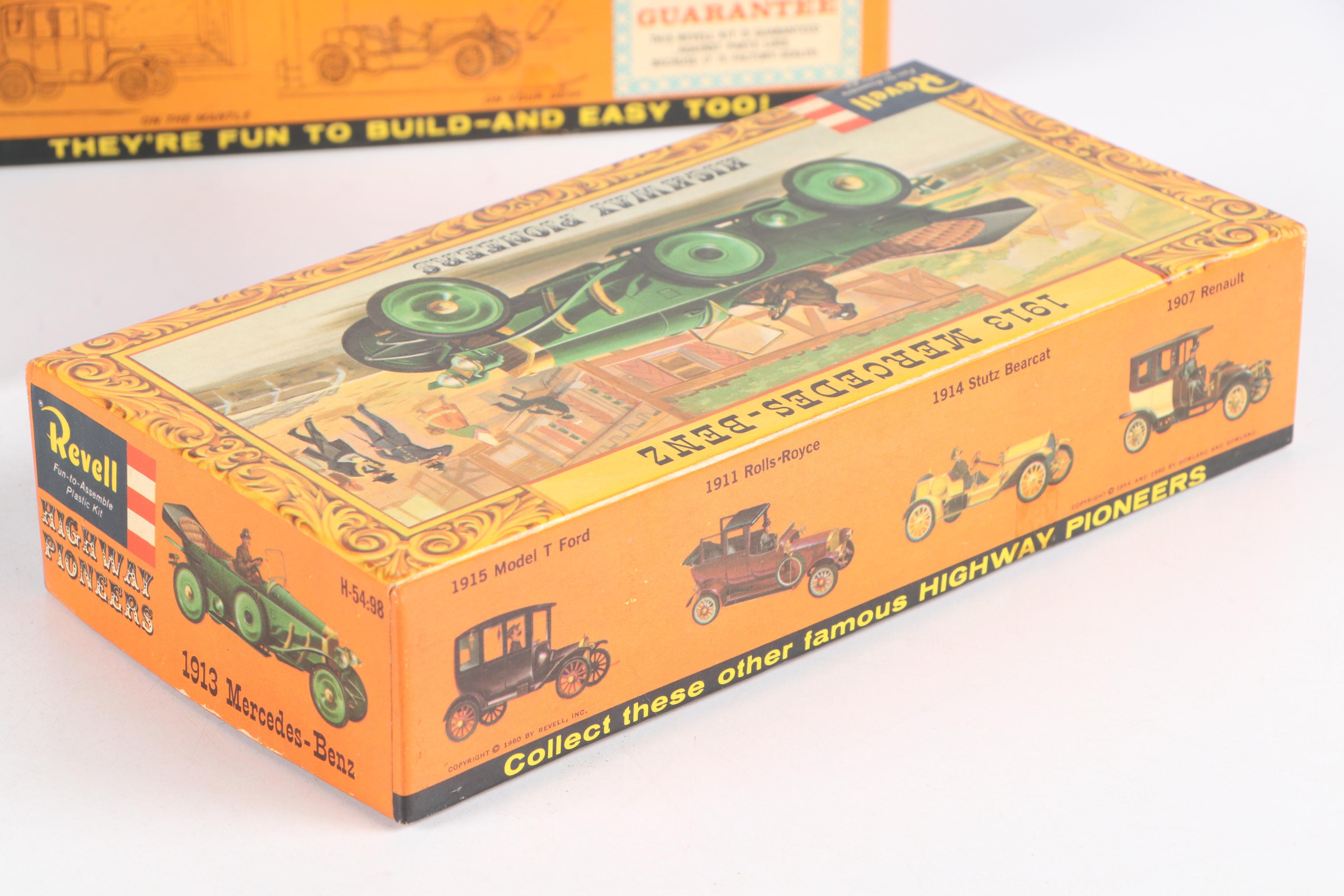 Revell "1913 Mercedes-Benz," Renwal "Alfa Romeo P-3" and More Car Model Kits