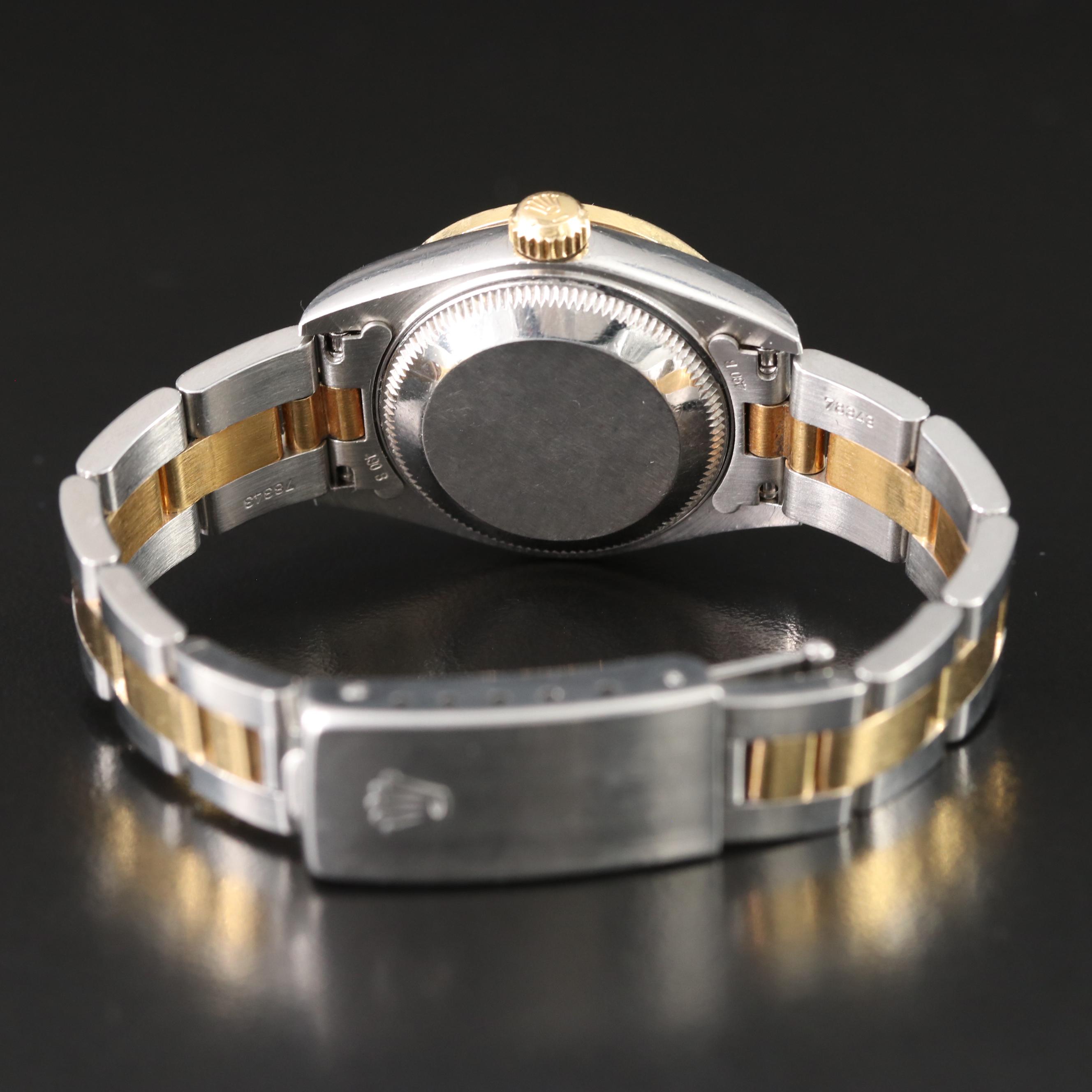 1997 - 1998 Rolex Datejust Custom Tapestry Diamond Dial and Bezel Watch