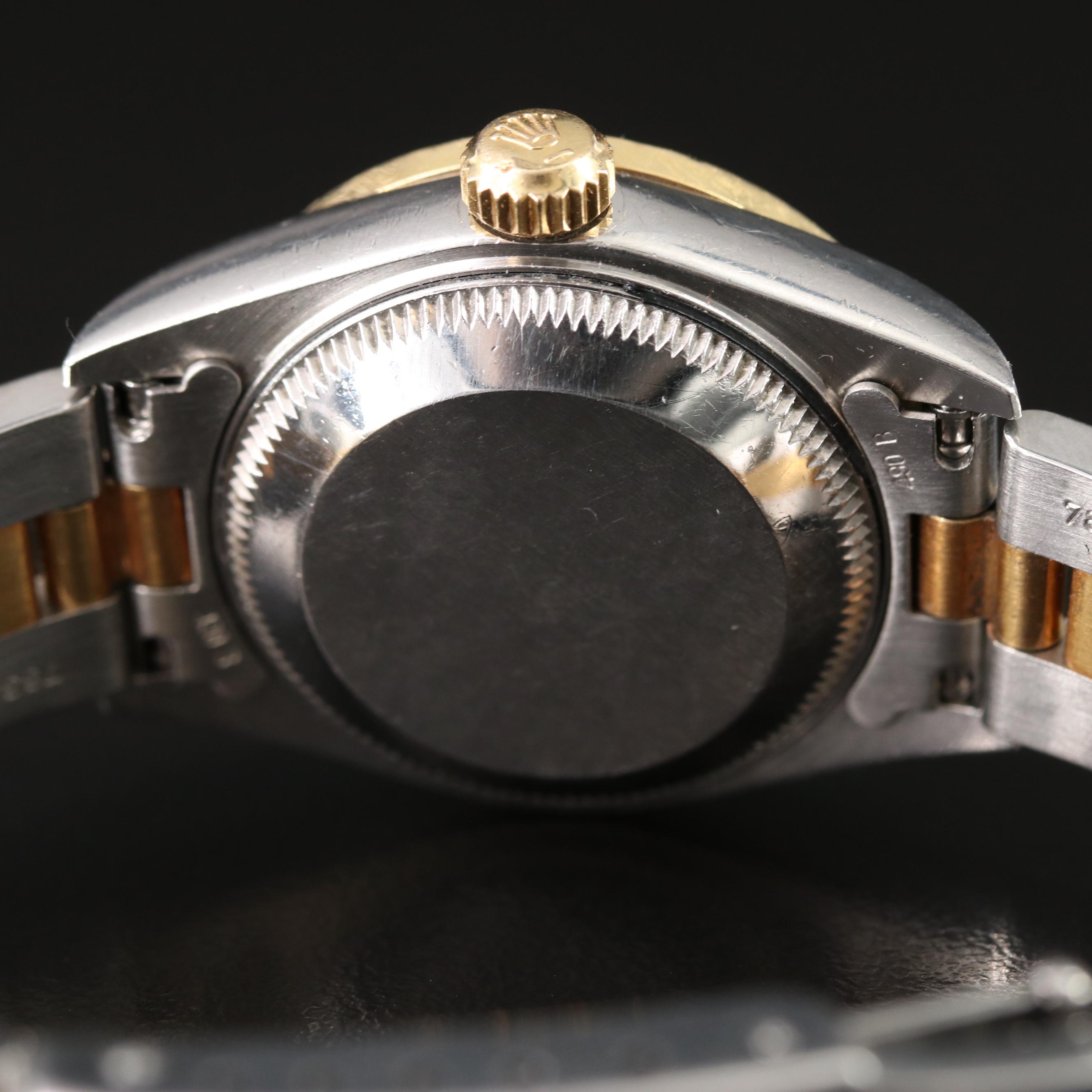 1997 - 1998 Rolex Datejust Custom Tapestry Diamond Dial and Bezel Watch