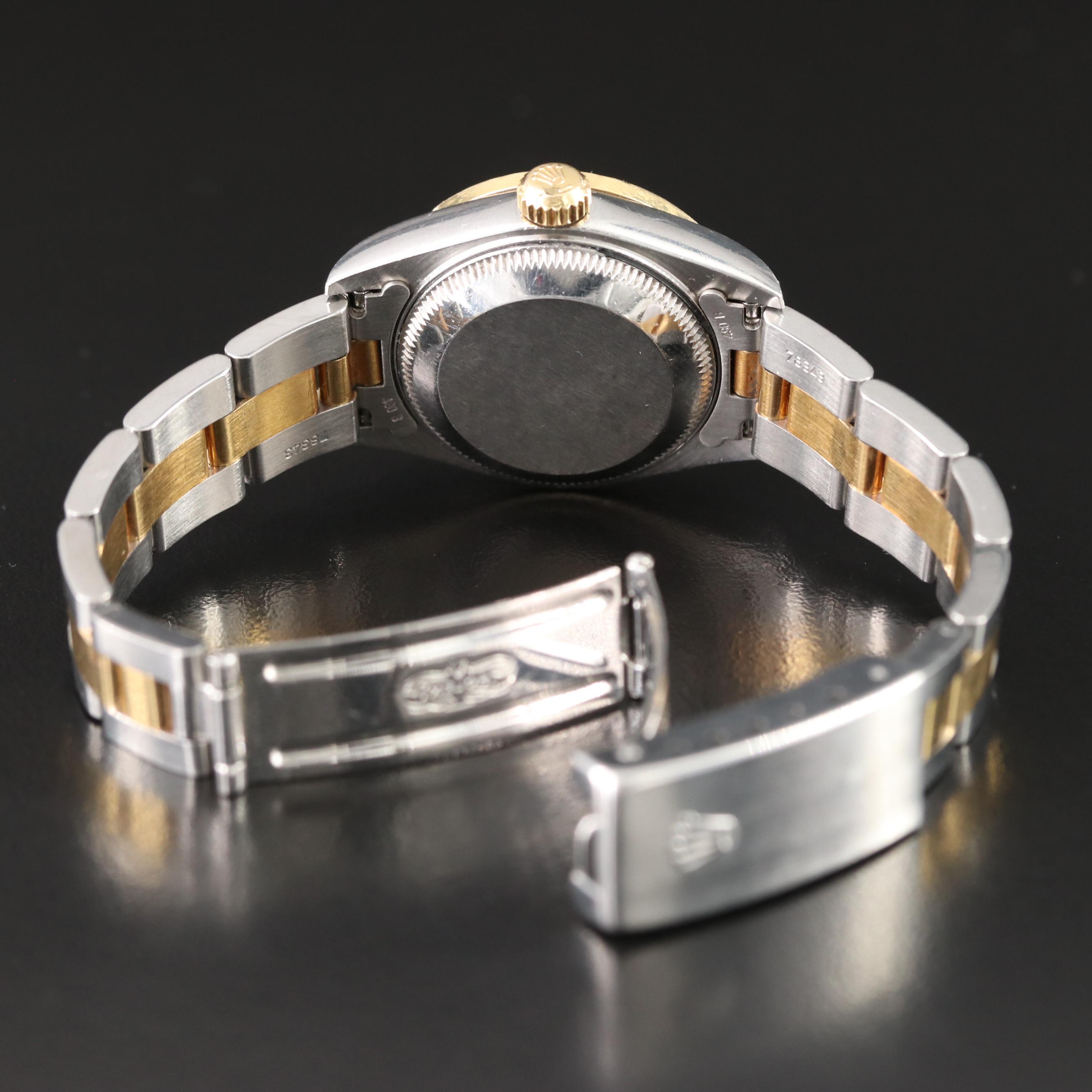 1997 - 1998 Rolex Datejust Custom Tapestry Diamond Dial and Bezel Watch