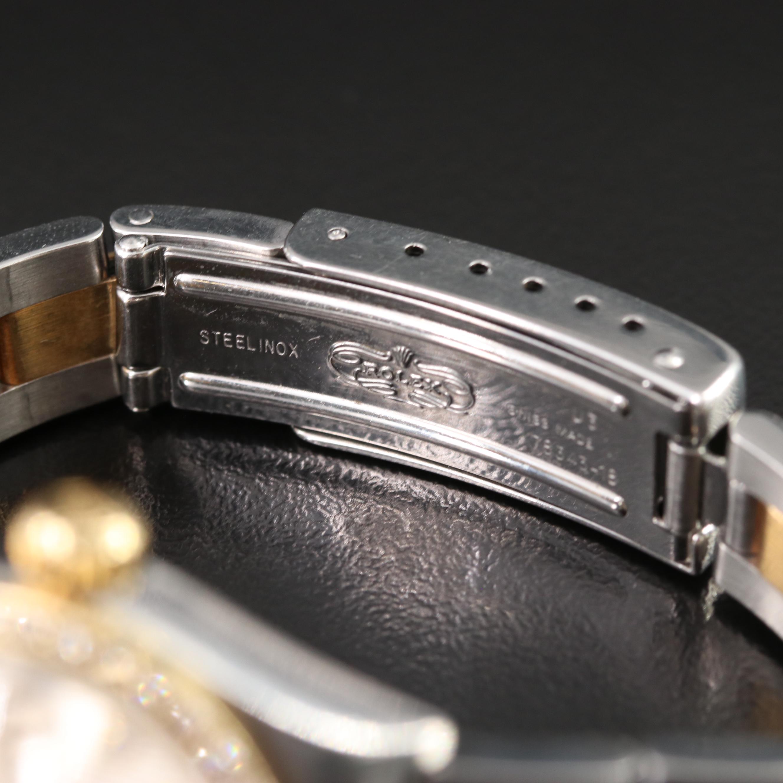 1997 - 1998 Rolex Datejust Custom Tapestry Diamond Dial and Bezel Watch