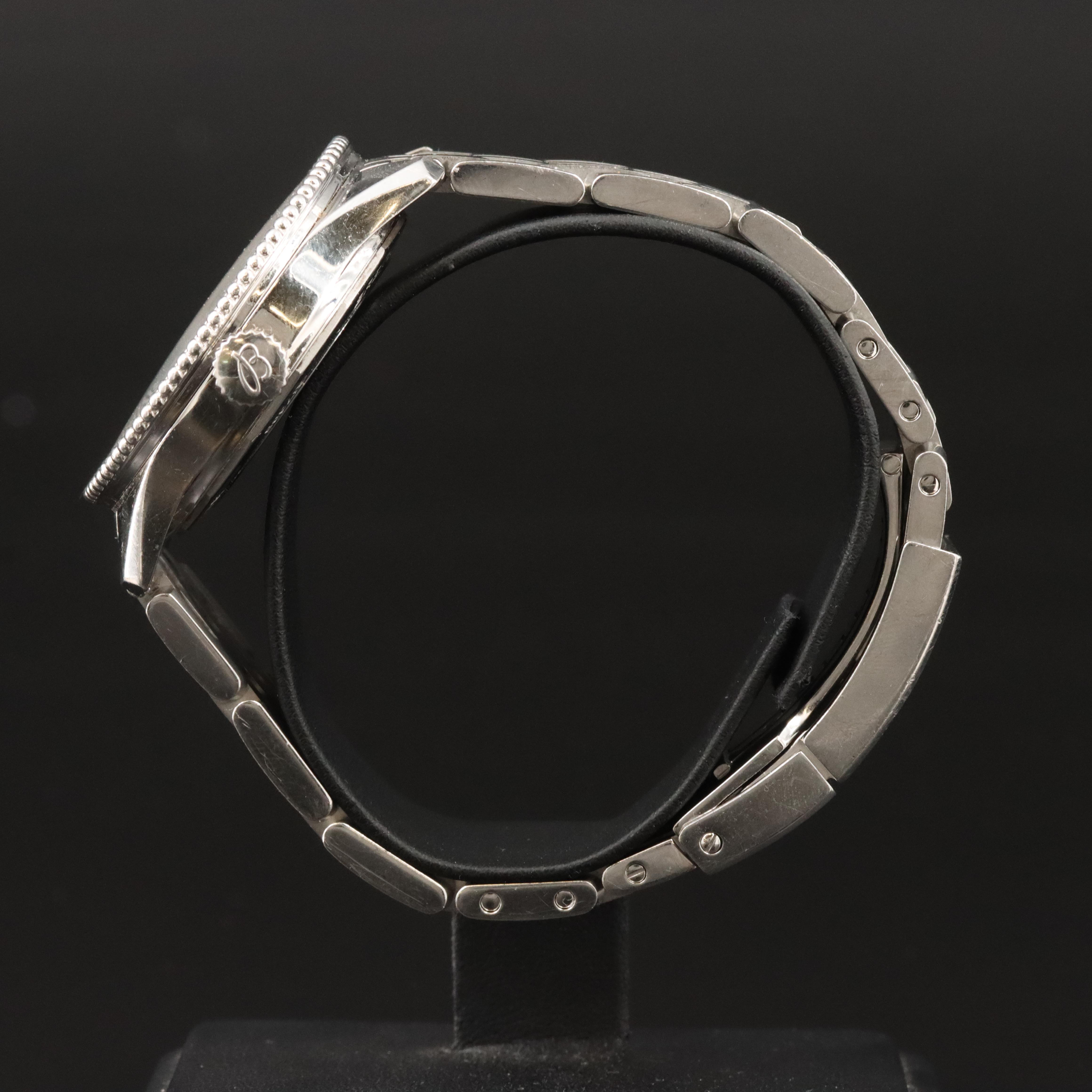 2021 Breitling Mother-of-Pearl Diamond Dial Navitimer Watch