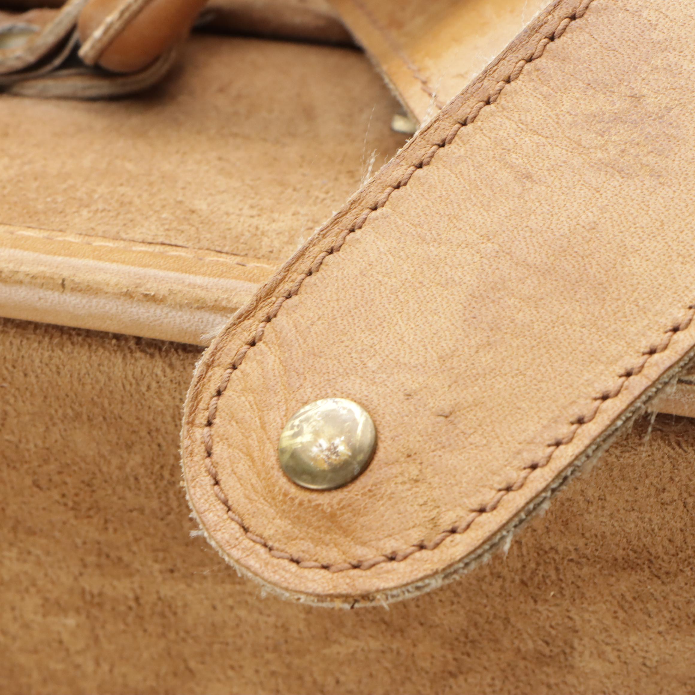 Hartmann Vintage Suede Hard-Shell Luggage Cases