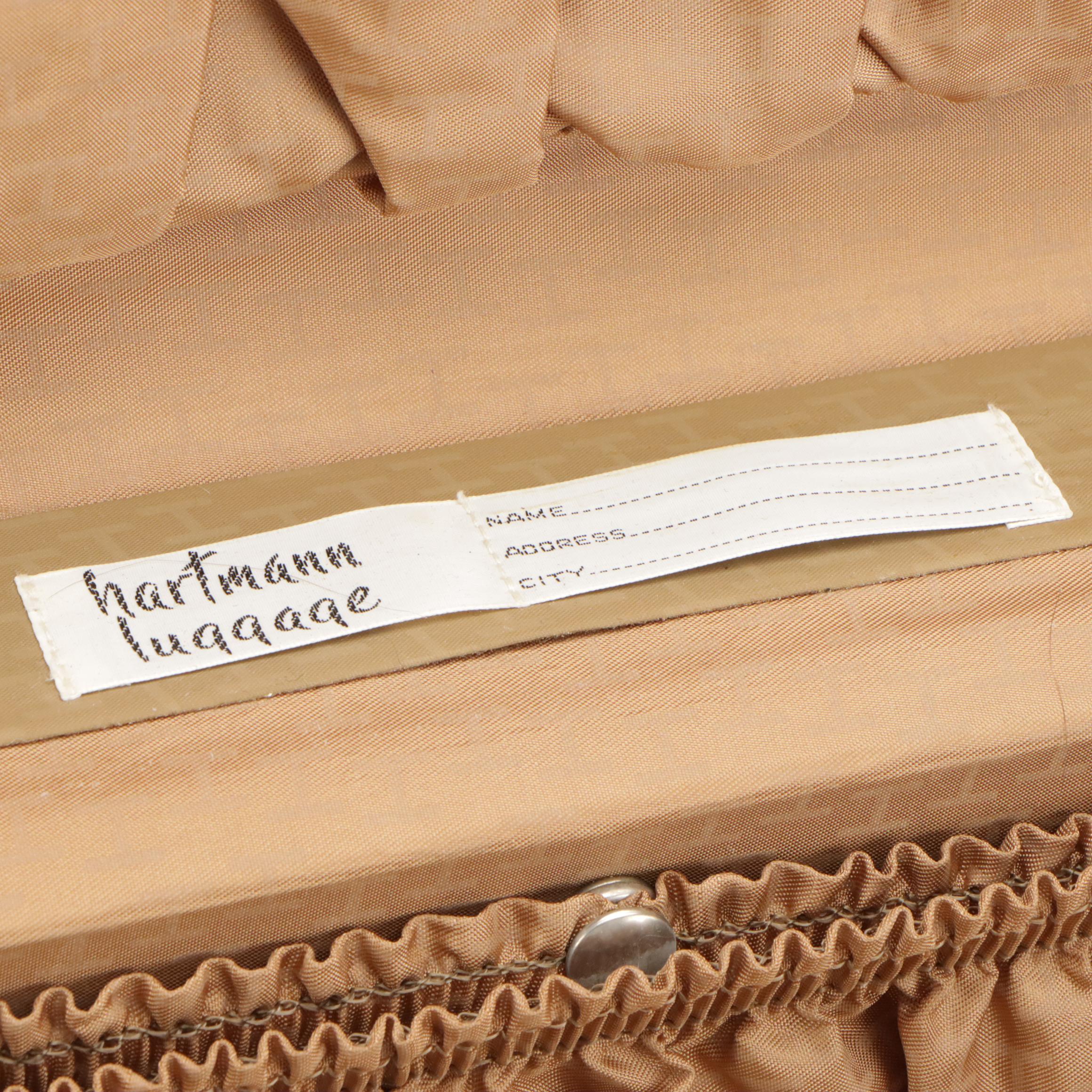 Hartmann Vintage Suede Hard-Shell Luggage Cases