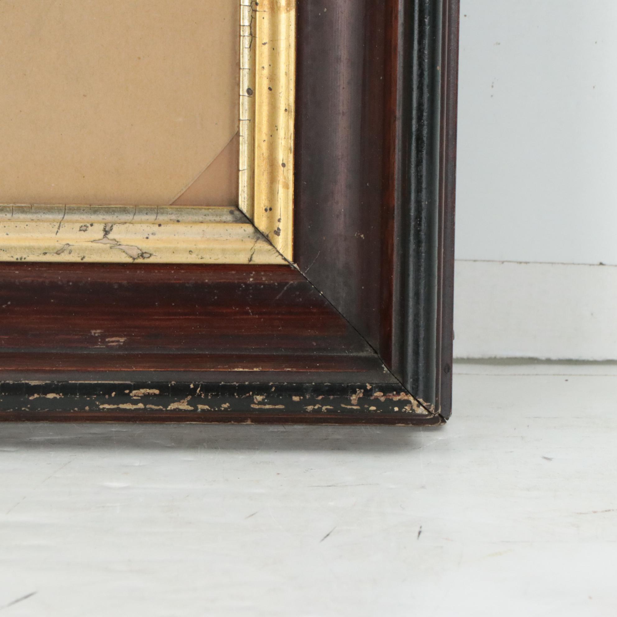 Mixed Media Drawing of Dog Portrait "A Tough Proposition"