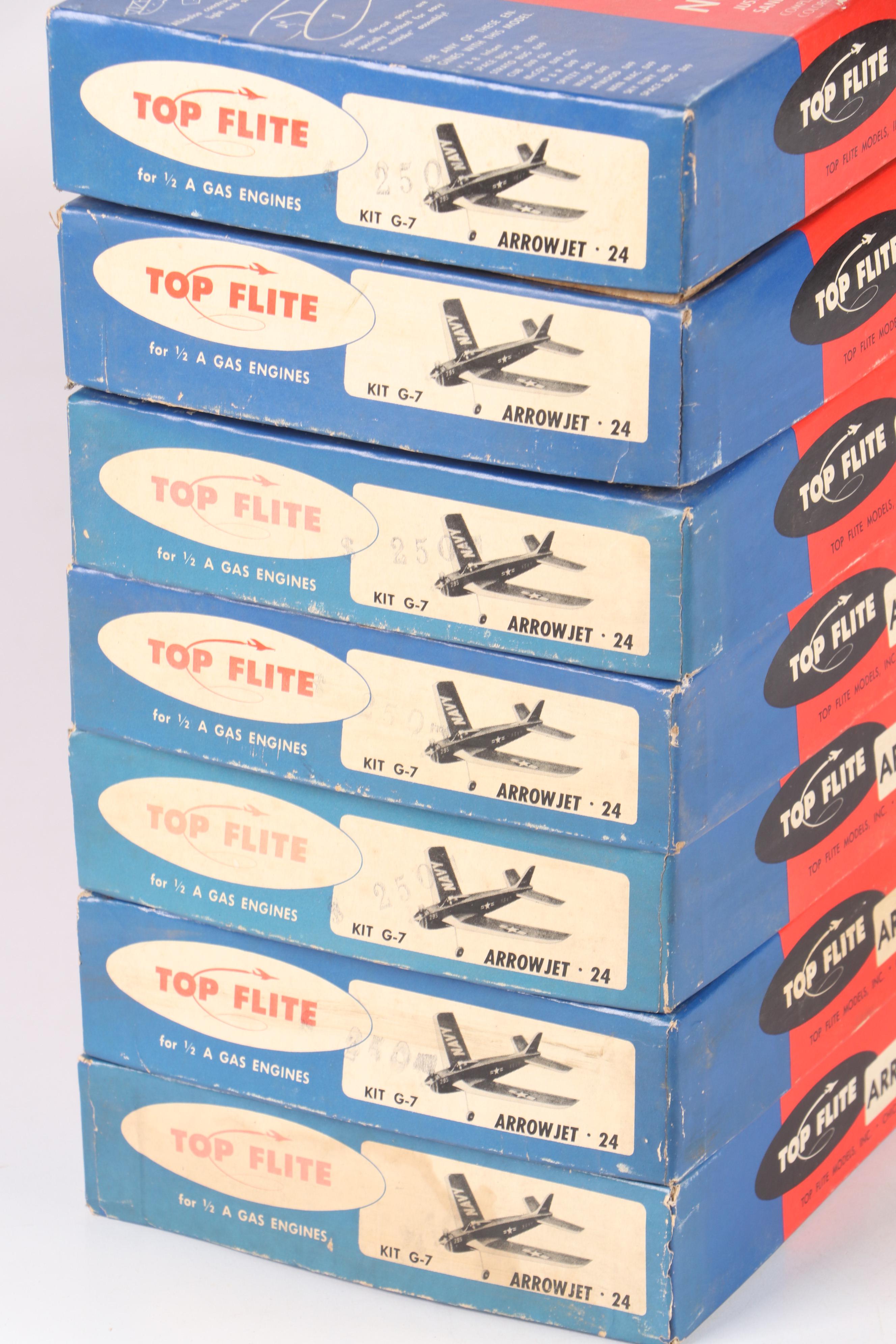 Top Flite "Arrowjet 24" Airplane Model Kits, Mid-20th Century