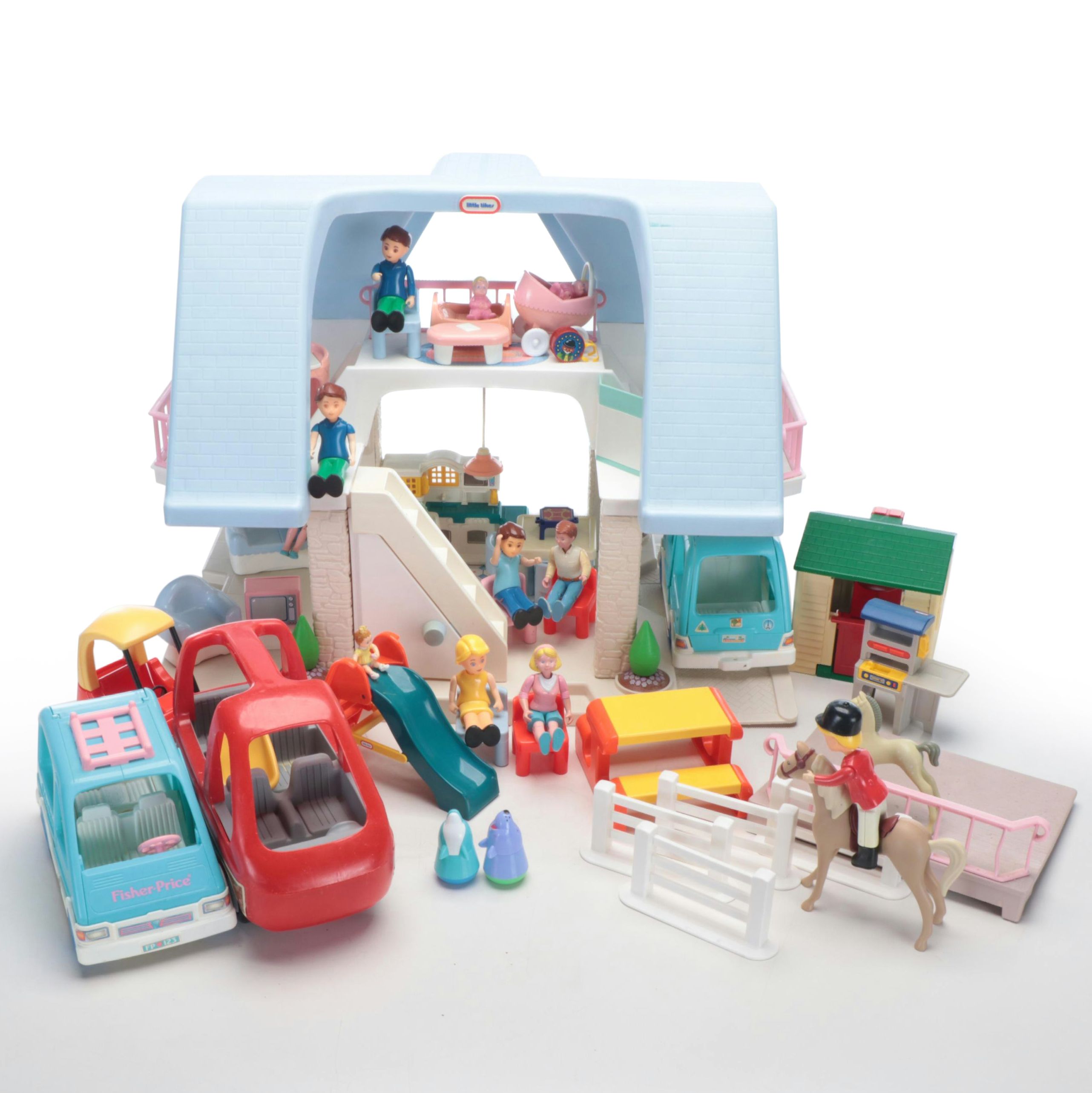 Little Tikes Plastic Dollhouse and More Toys