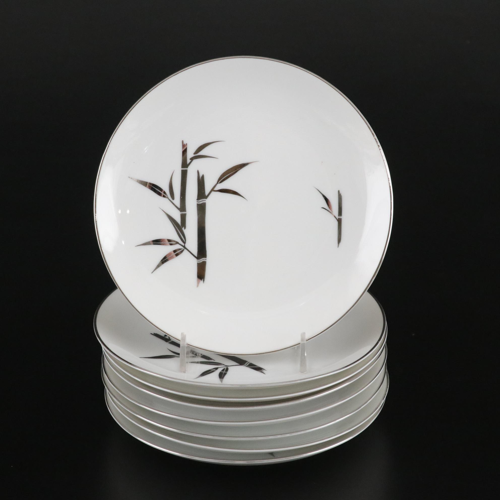 Best China "Bamboo" Porcelain Dinnerware, Late 20th Century