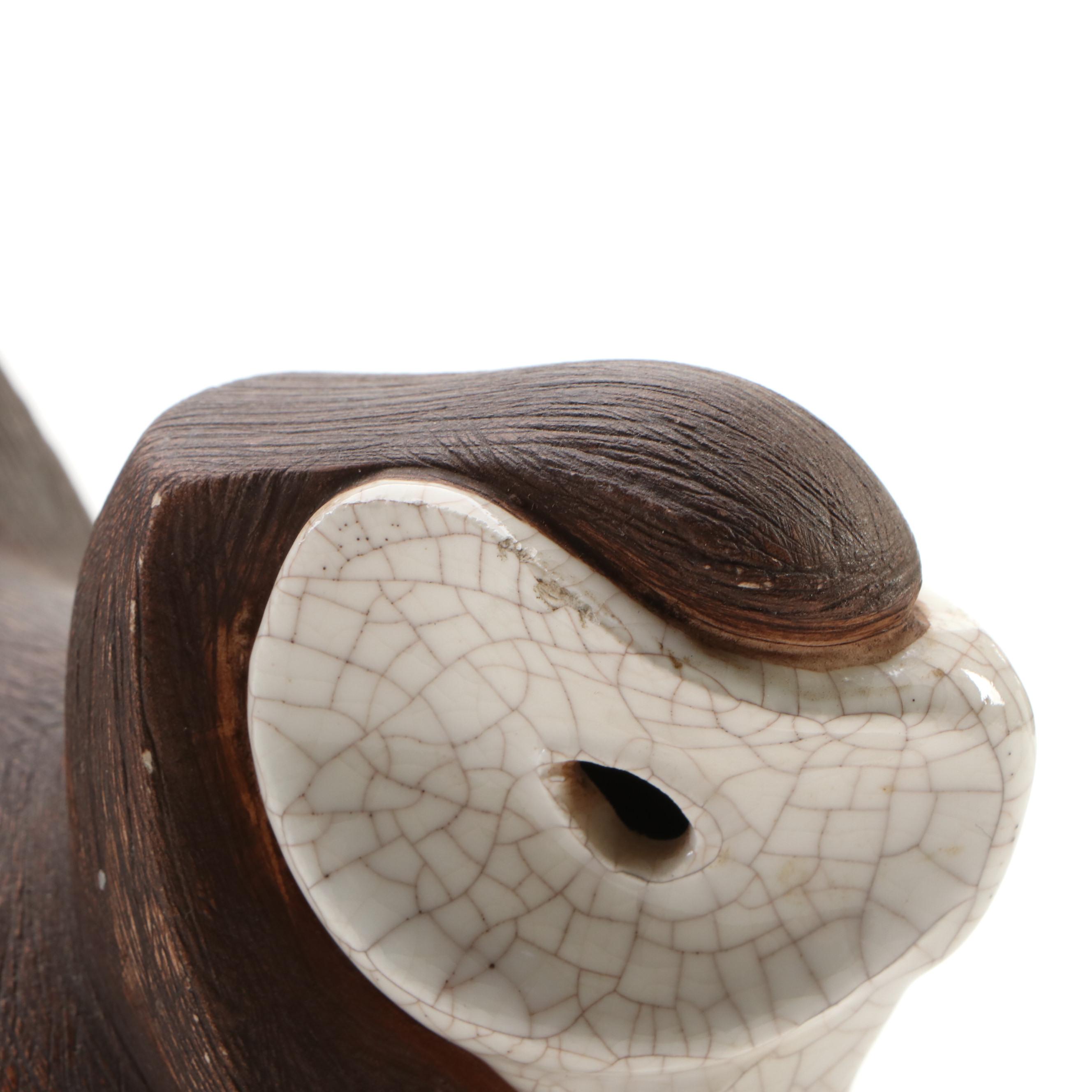 Brayton Laguna Beach Pottery Duck Figurines, Mid to Late 20th Century