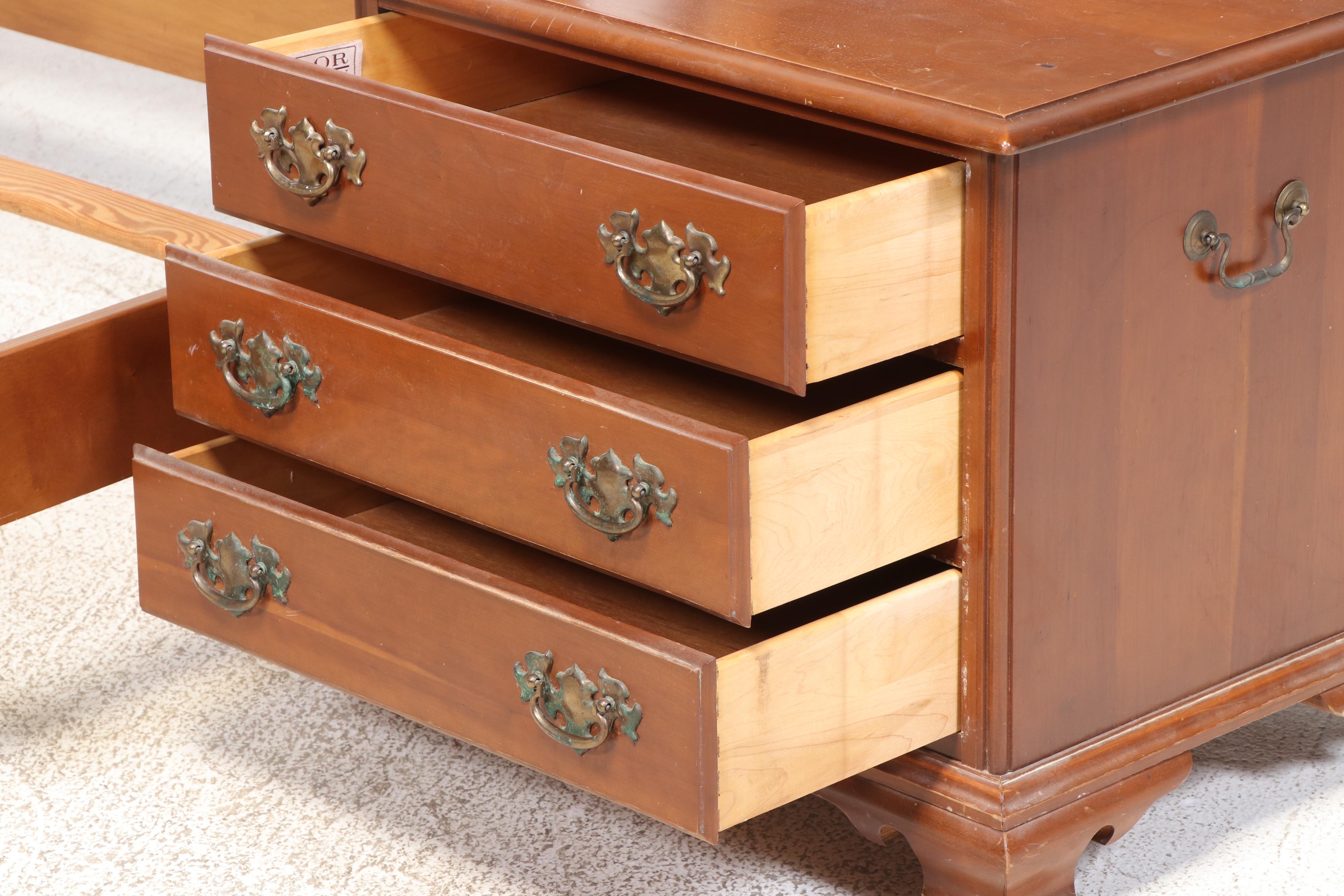 Three-Piece Colonial Style Cherrywood Bedroom Group, Incl. Taylor Jamestown