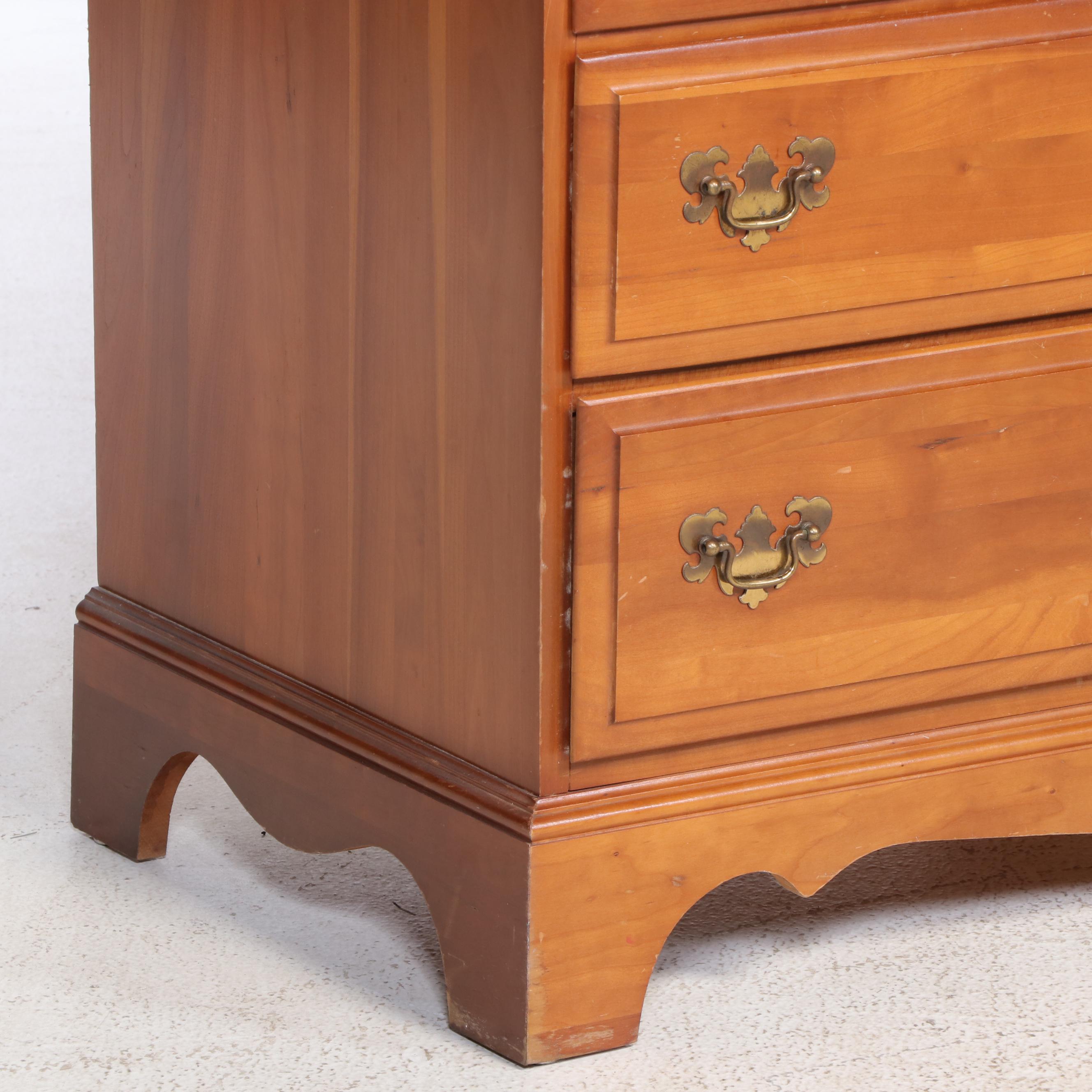 Three-Piece Colonial Style Cherrywood Bedroom Group, Incl. Taylor Jamestown