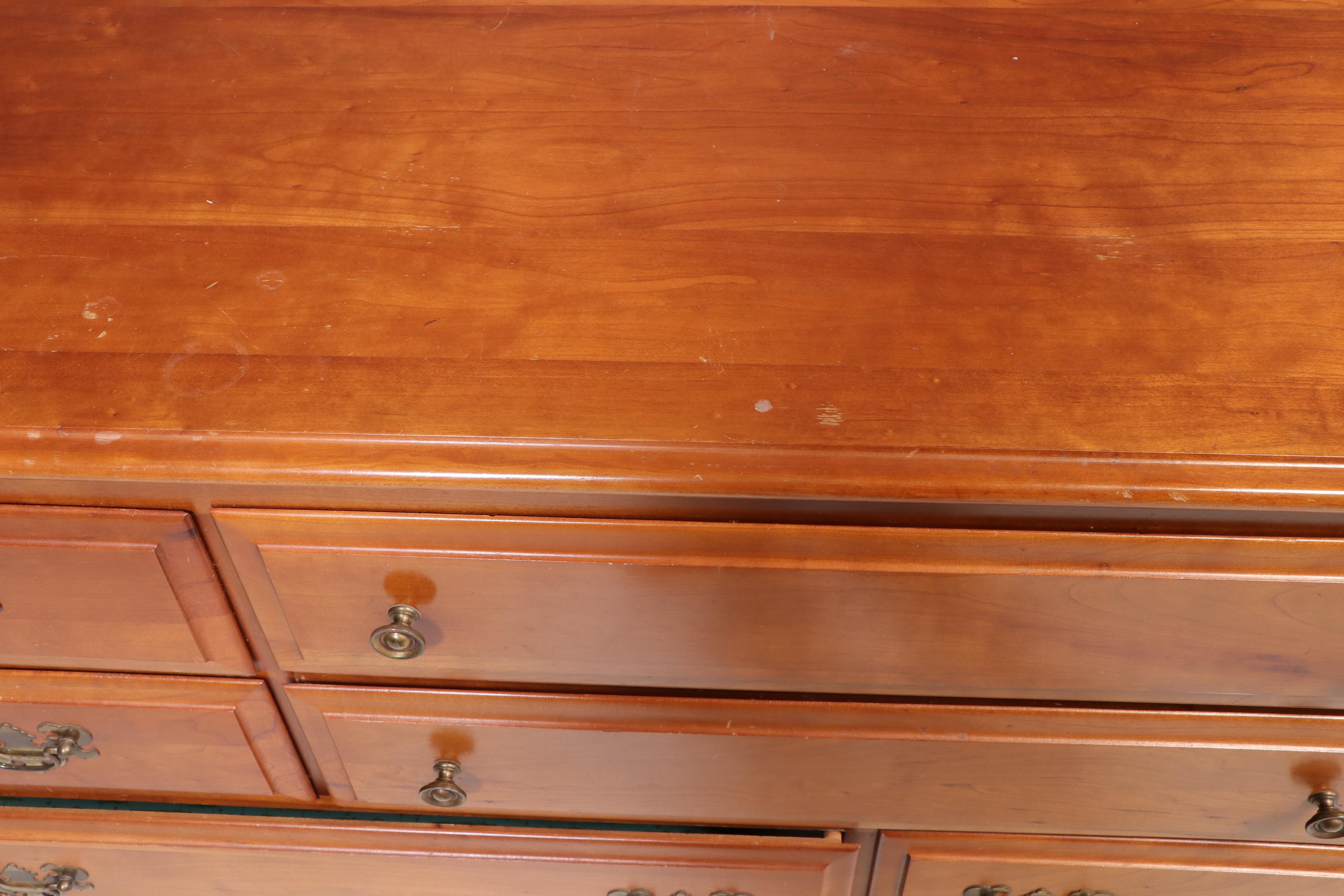 Three-Piece Colonial Style Cherrywood Bedroom Group, Incl. Taylor Jamestown