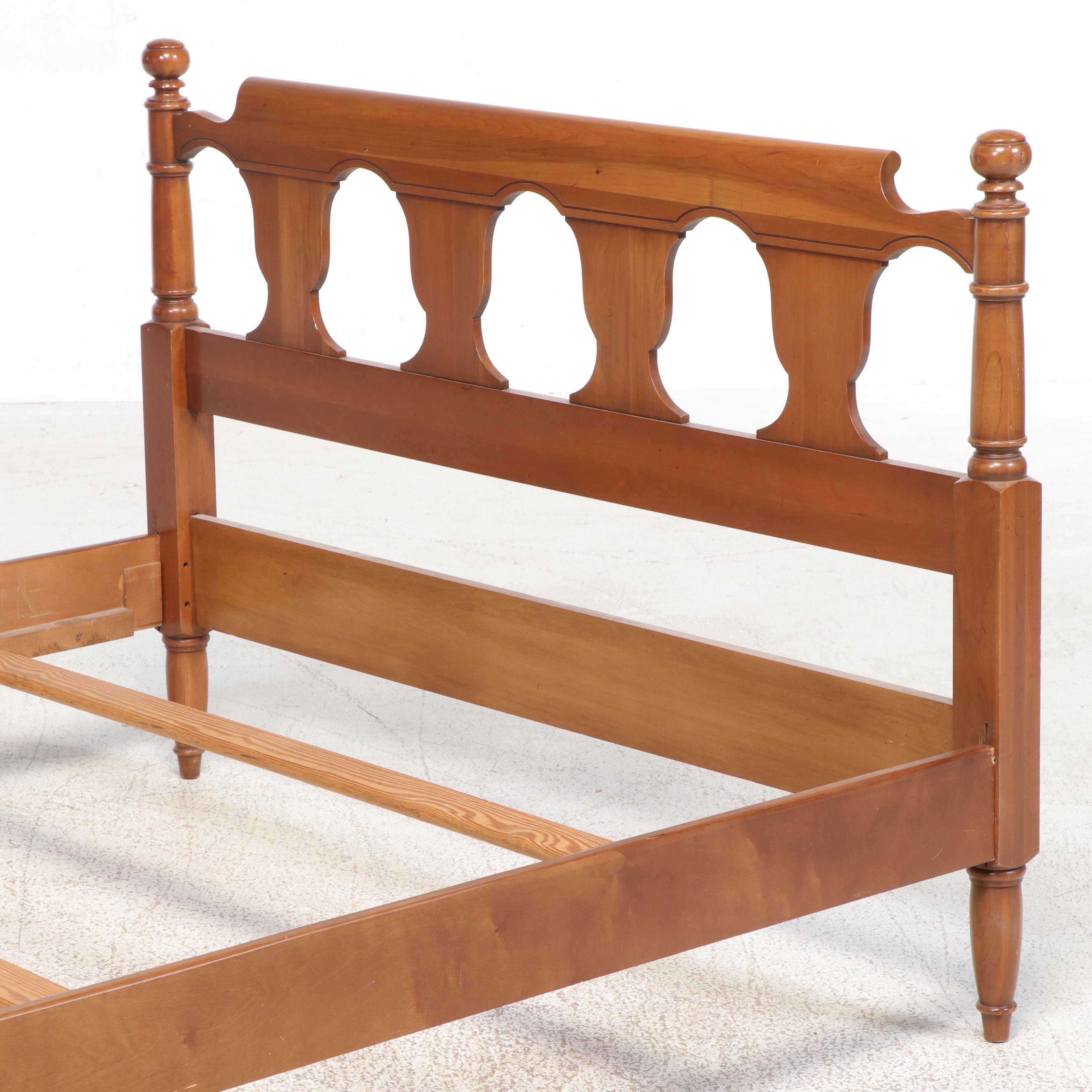 Three-Piece Colonial Style Cherrywood Bedroom Group, Incl. Taylor Jamestown