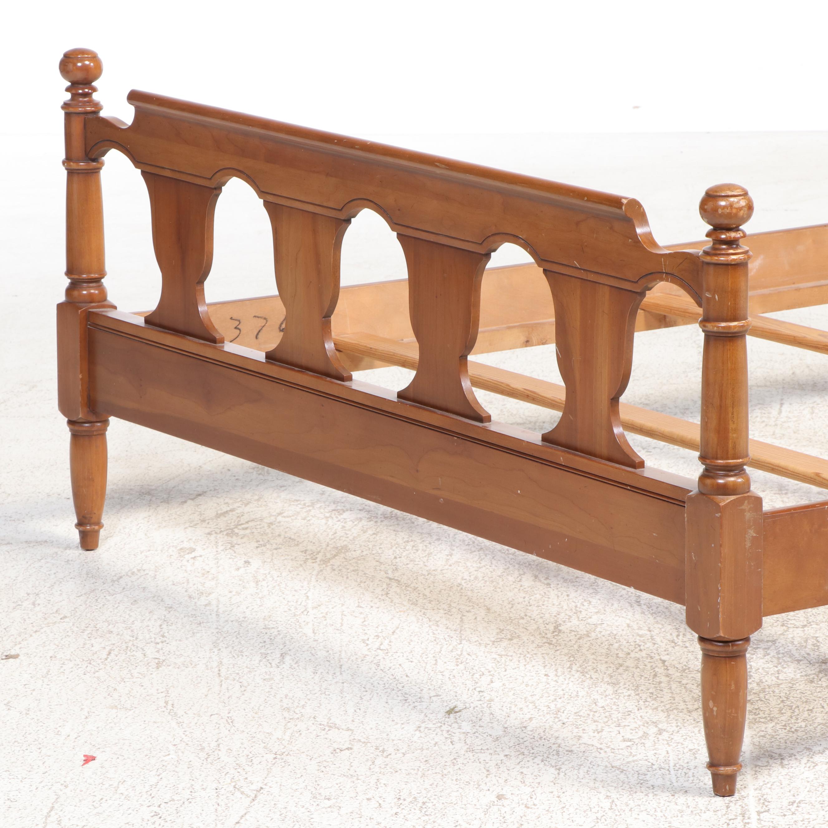 Three-Piece Colonial Style Cherrywood Bedroom Group, Incl. Taylor Jamestown