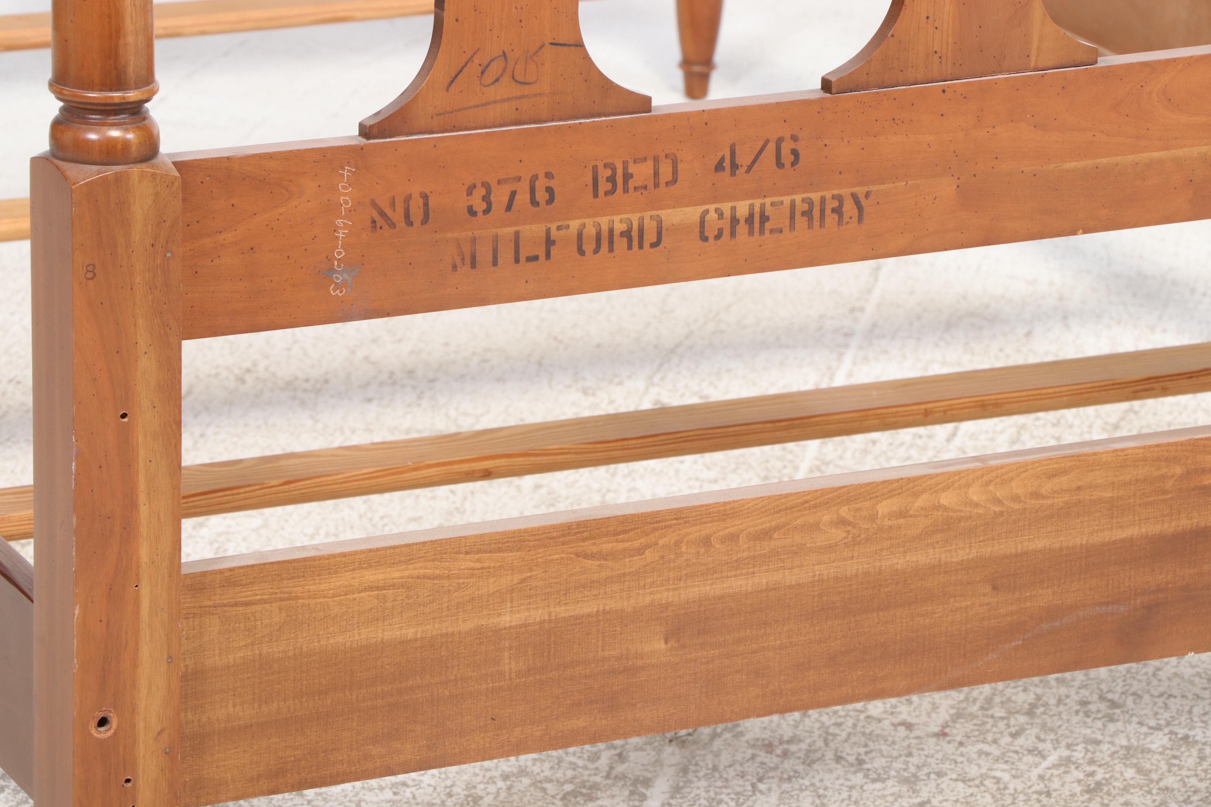 Three-Piece Colonial Style Cherrywood Bedroom Group, Incl. Taylor Jamestown