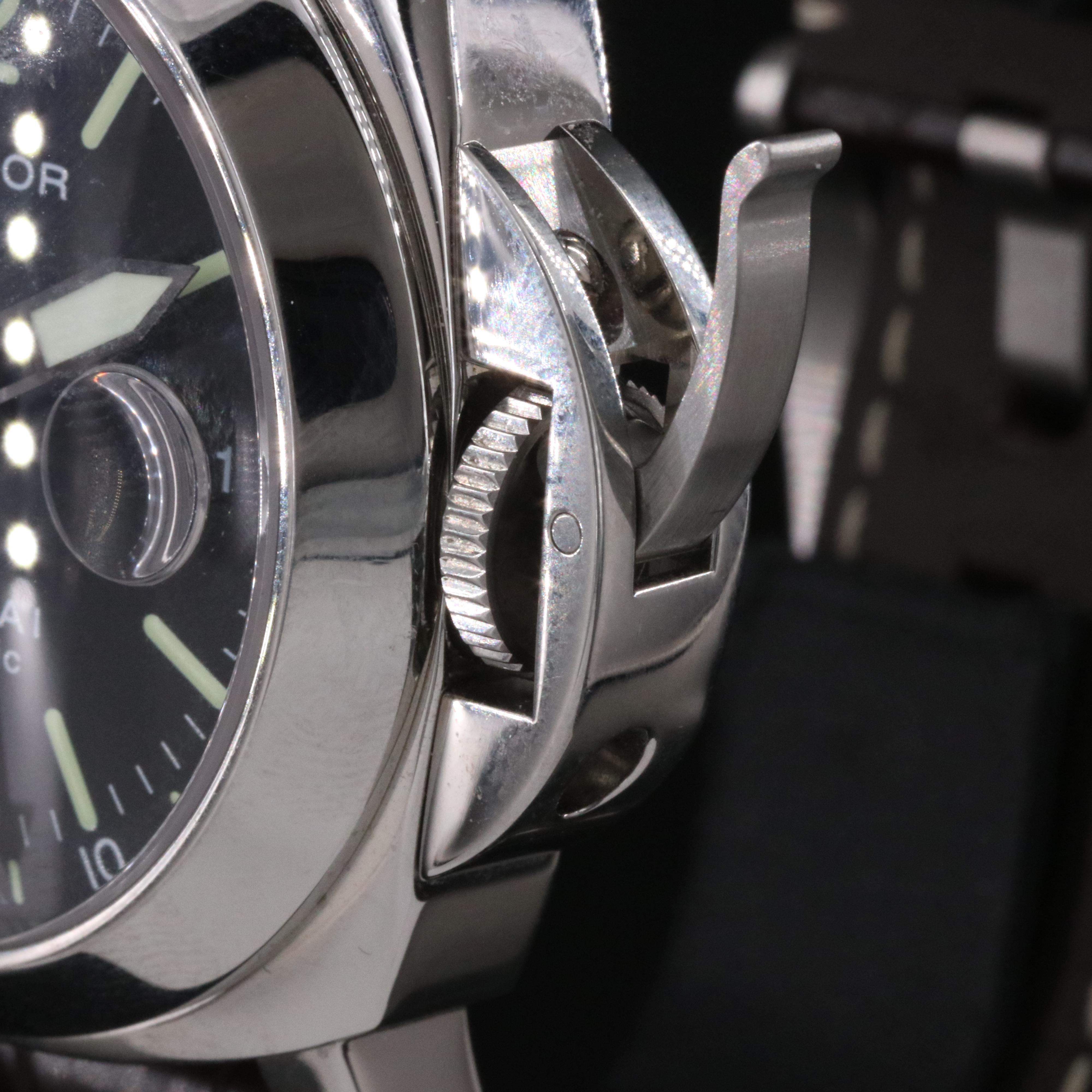 Panerai Luminor GMT PAM00088 Steel Automatic Watch