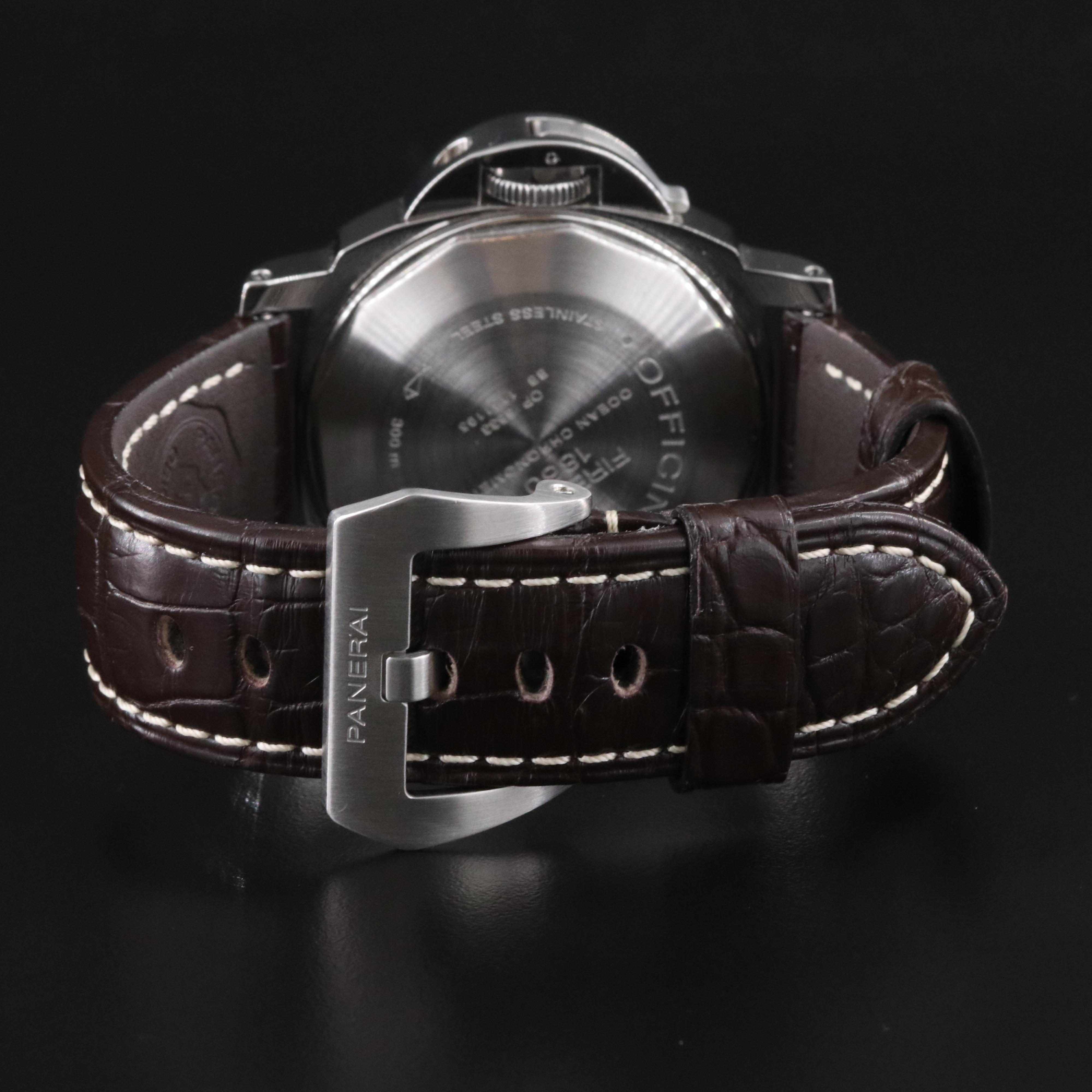 Panerai Luminor GMT PAM00088 Steel Automatic Watch
