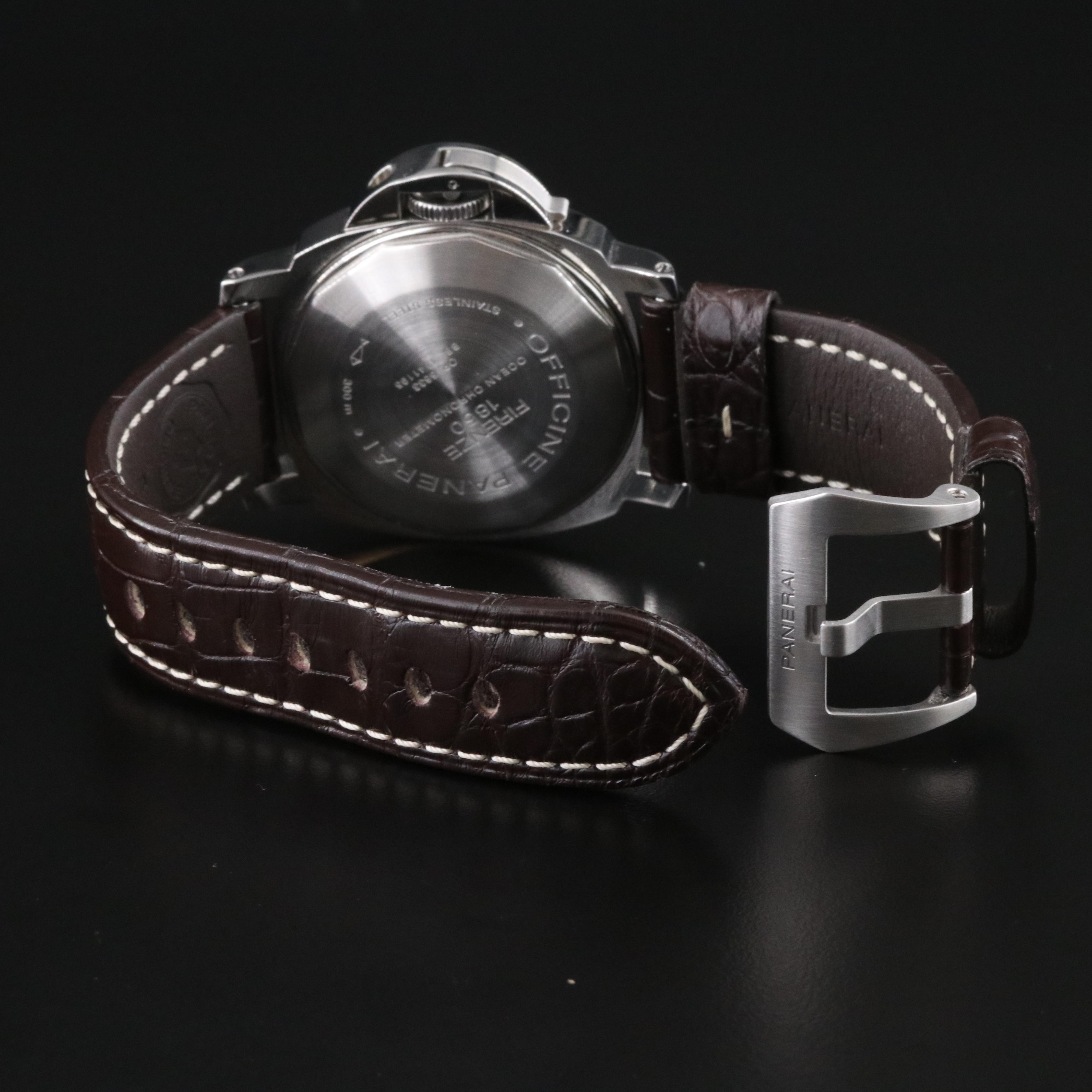 Panerai Luminor GMT PAM00088 Steel Automatic Watch