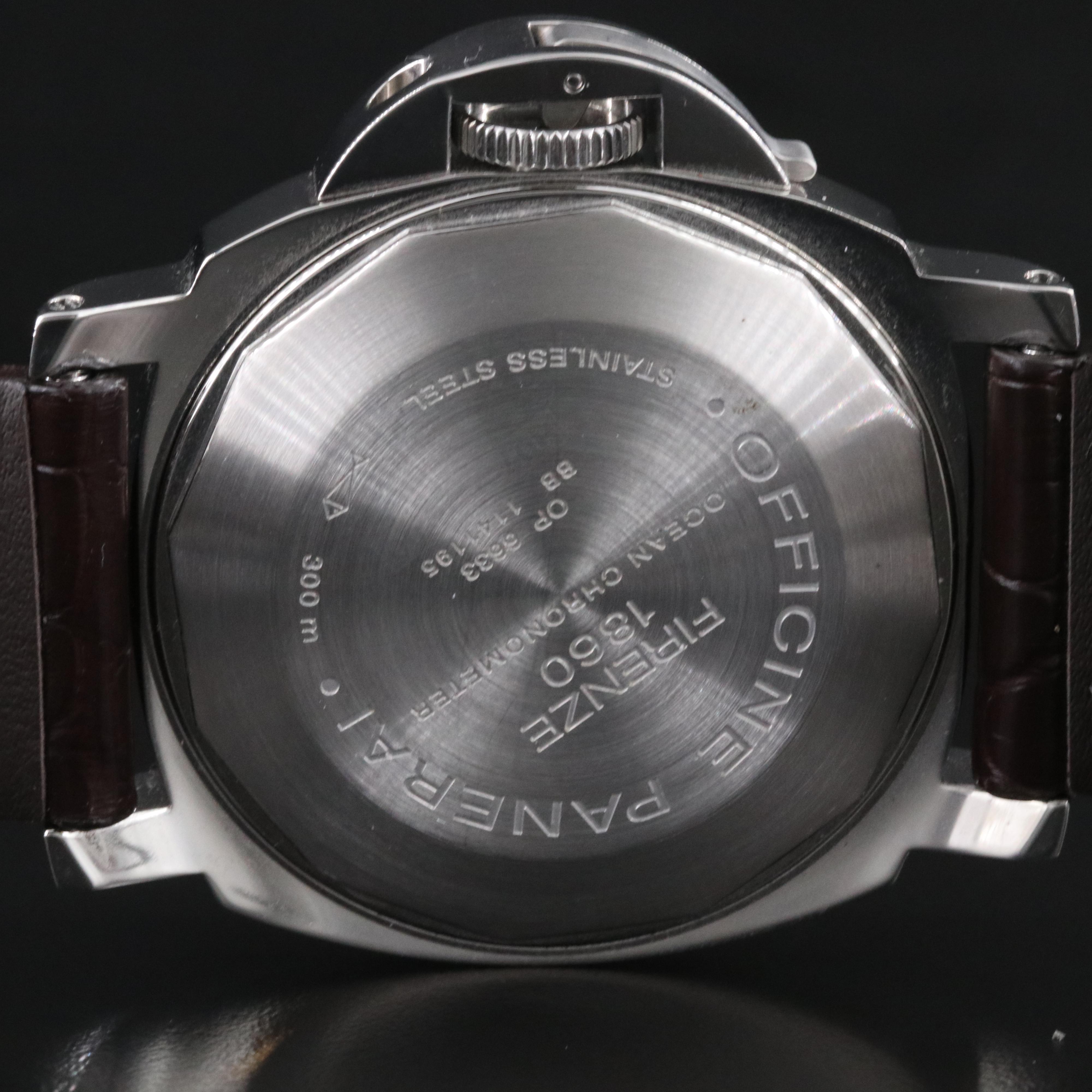 Panerai Luminor GMT PAM00088 Steel Automatic Watch