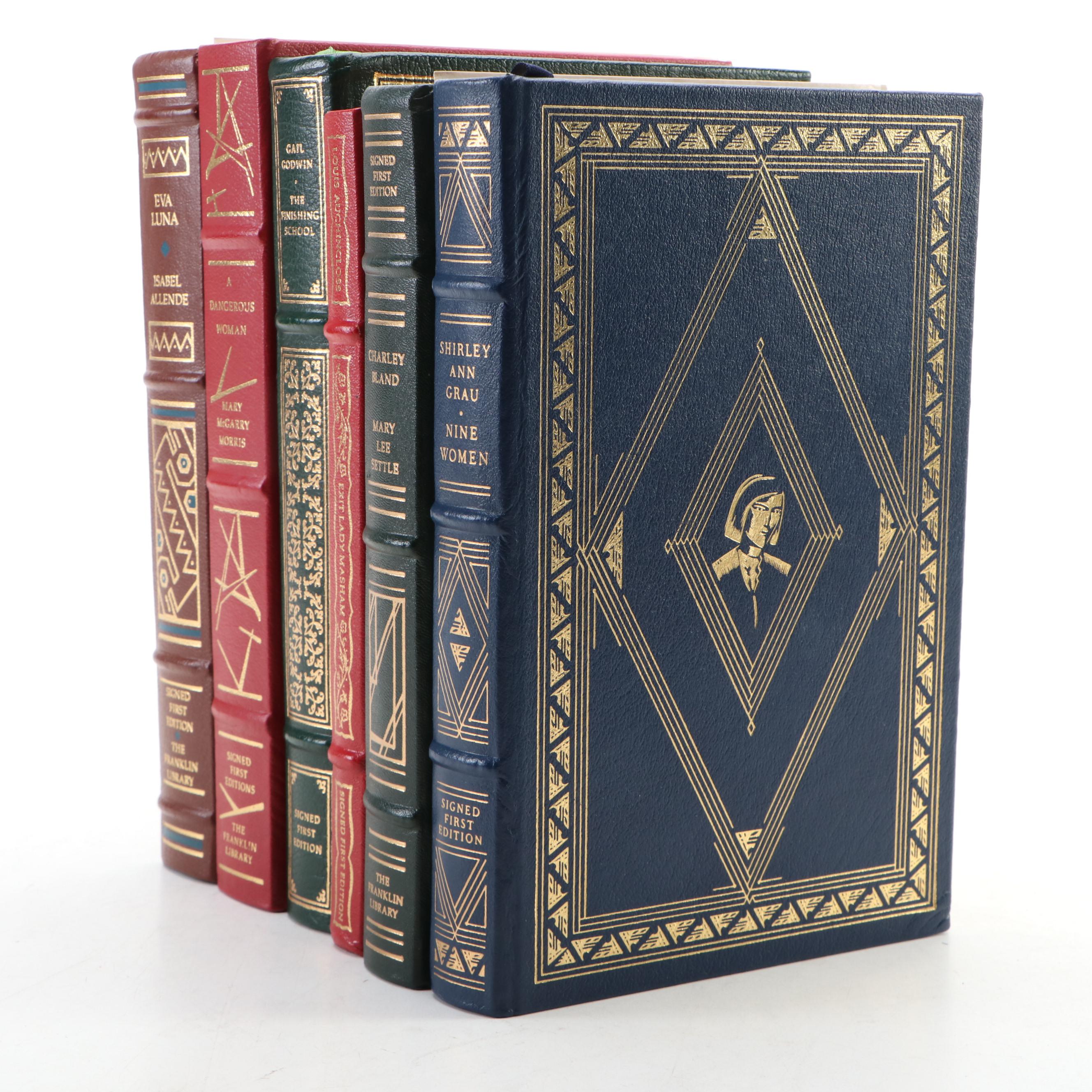 Franklin Library Signed First Edition "Eva Luna" by Isabel Allende and More
