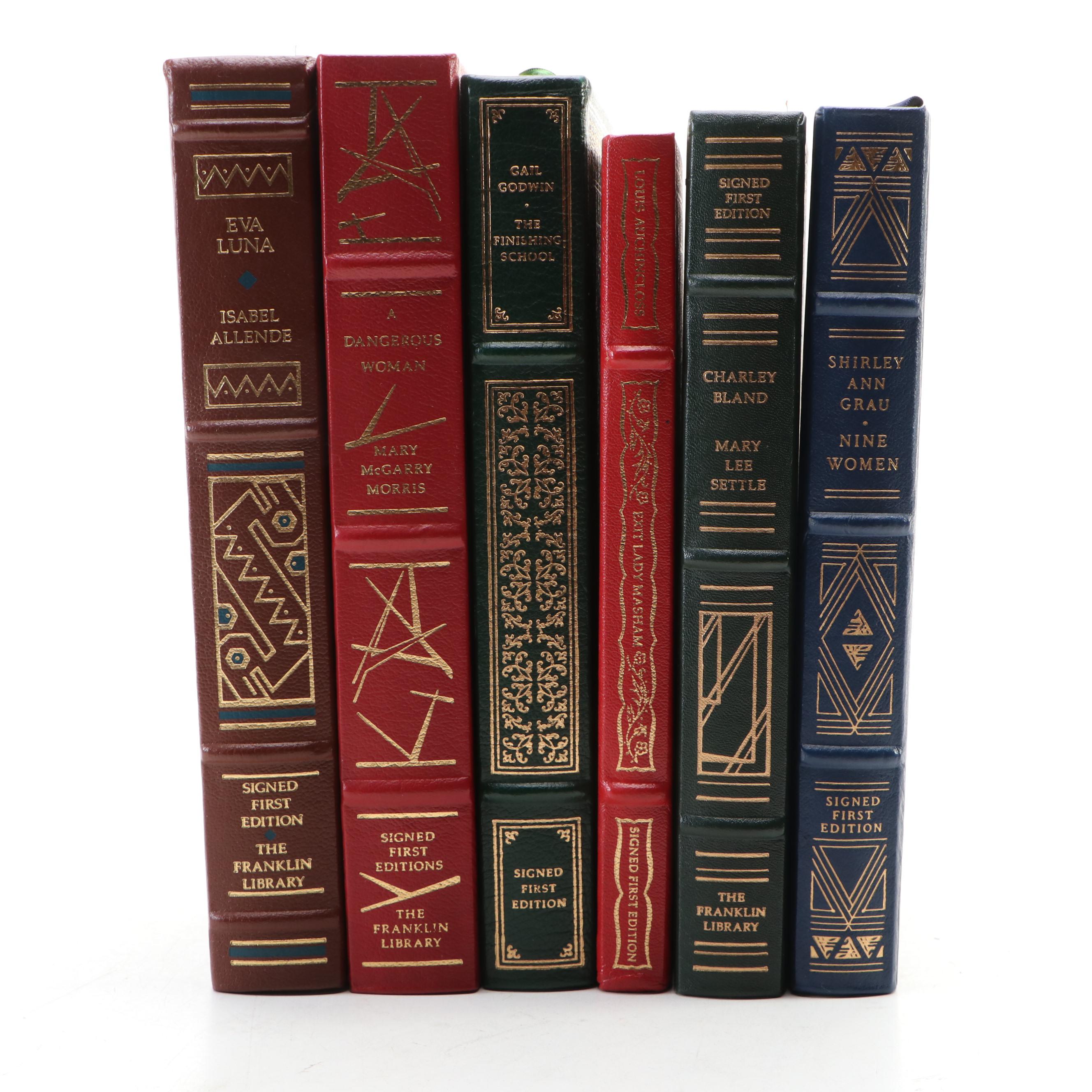 Franklin Library Signed First Edition "Eva Luna" by Isabel Allende and More