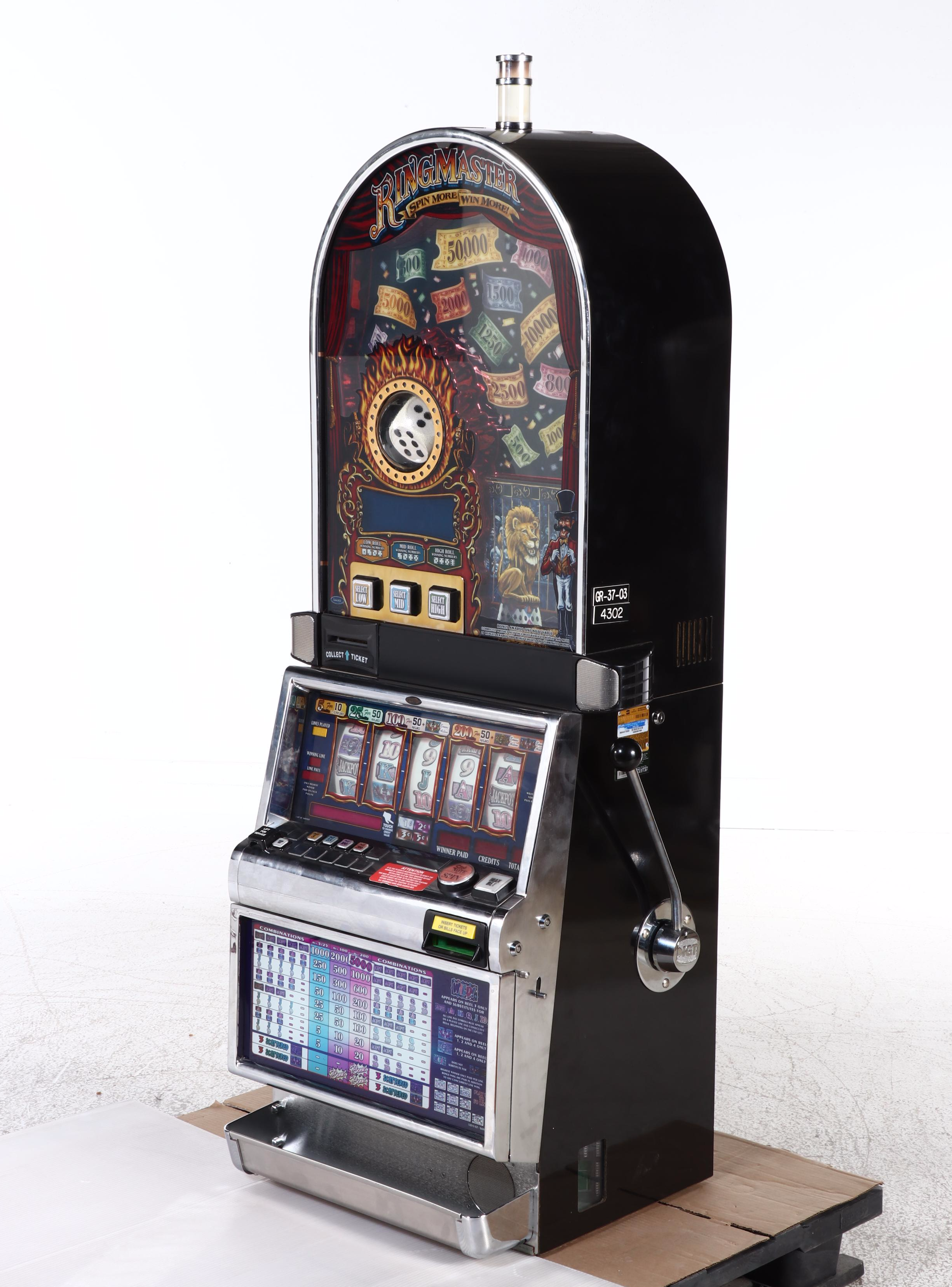 IGT Barcrest "Ring Master" Slot Machine, 2008