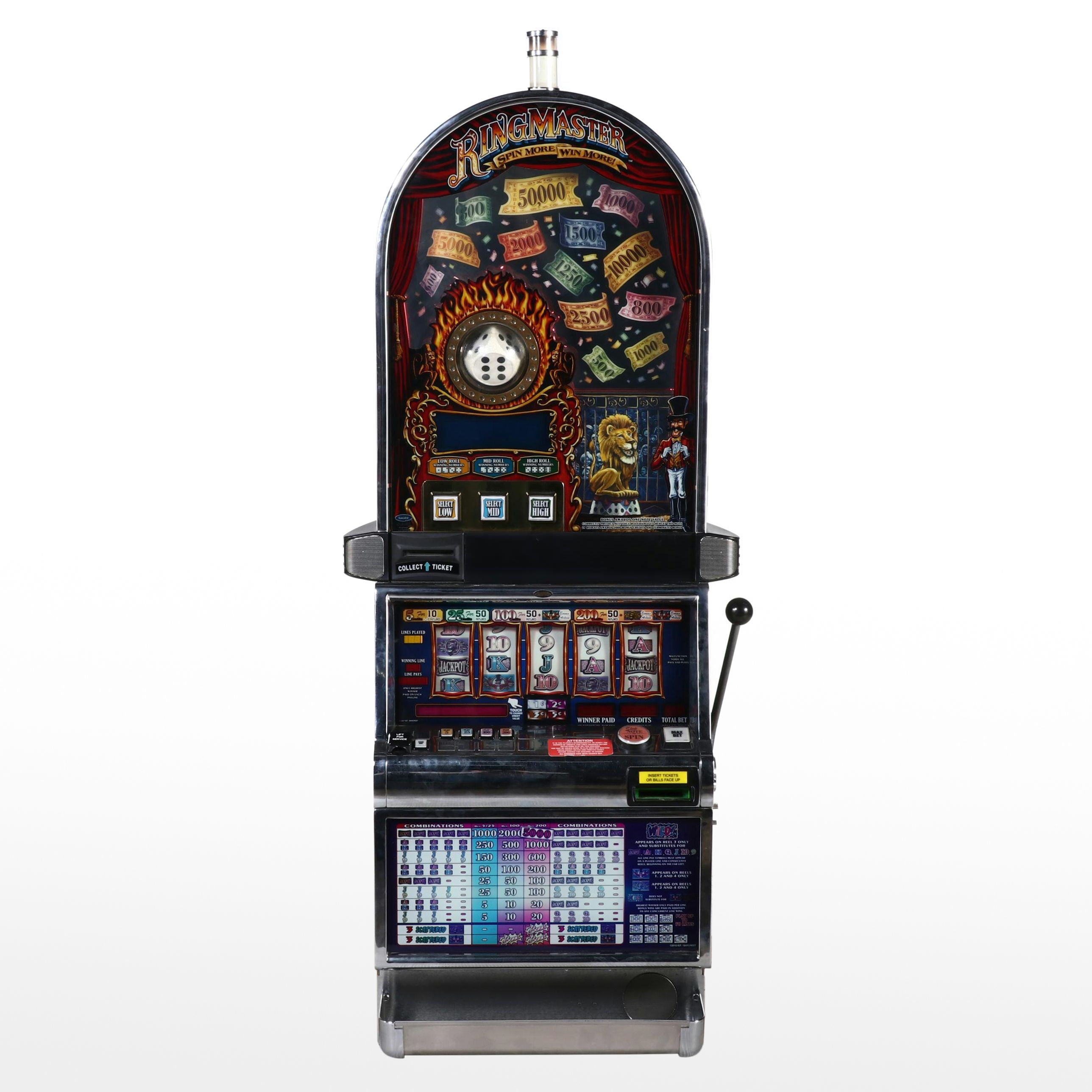 IGT Barcrest "Ring Master" Slot Machine, 2008