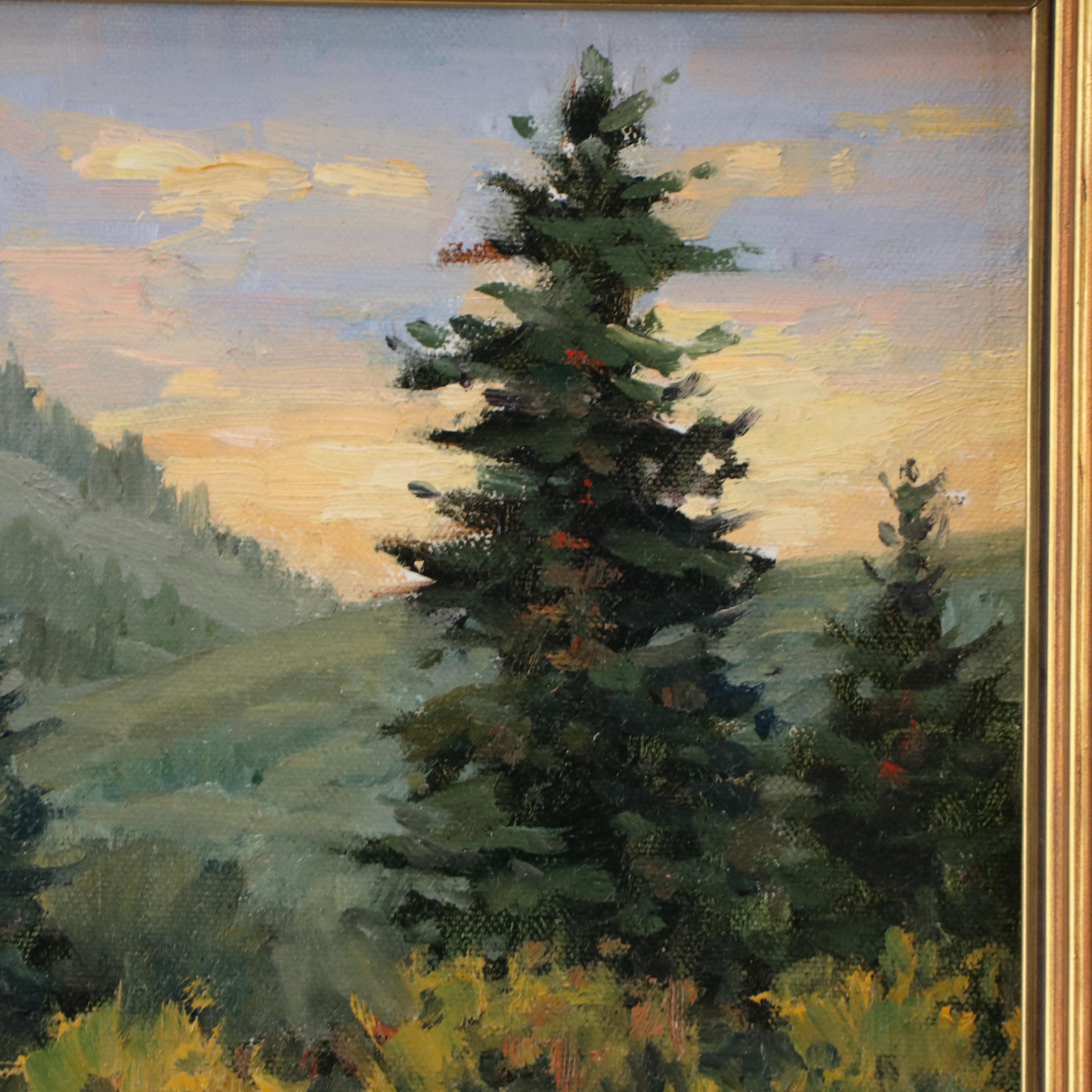 Jeanne Mackenzie Landscape Oil Painting