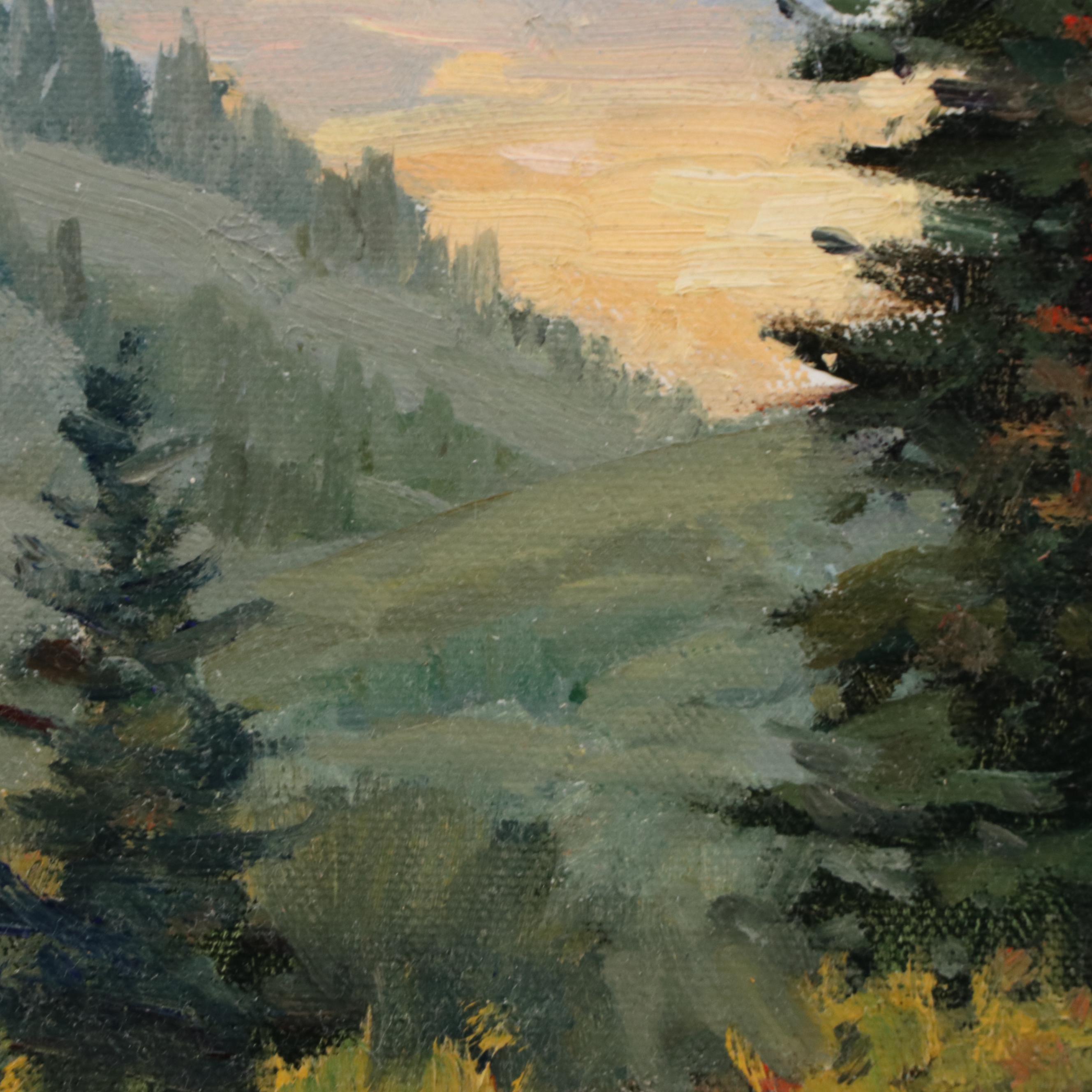 Jeanne Mackenzie Landscape Oil Painting