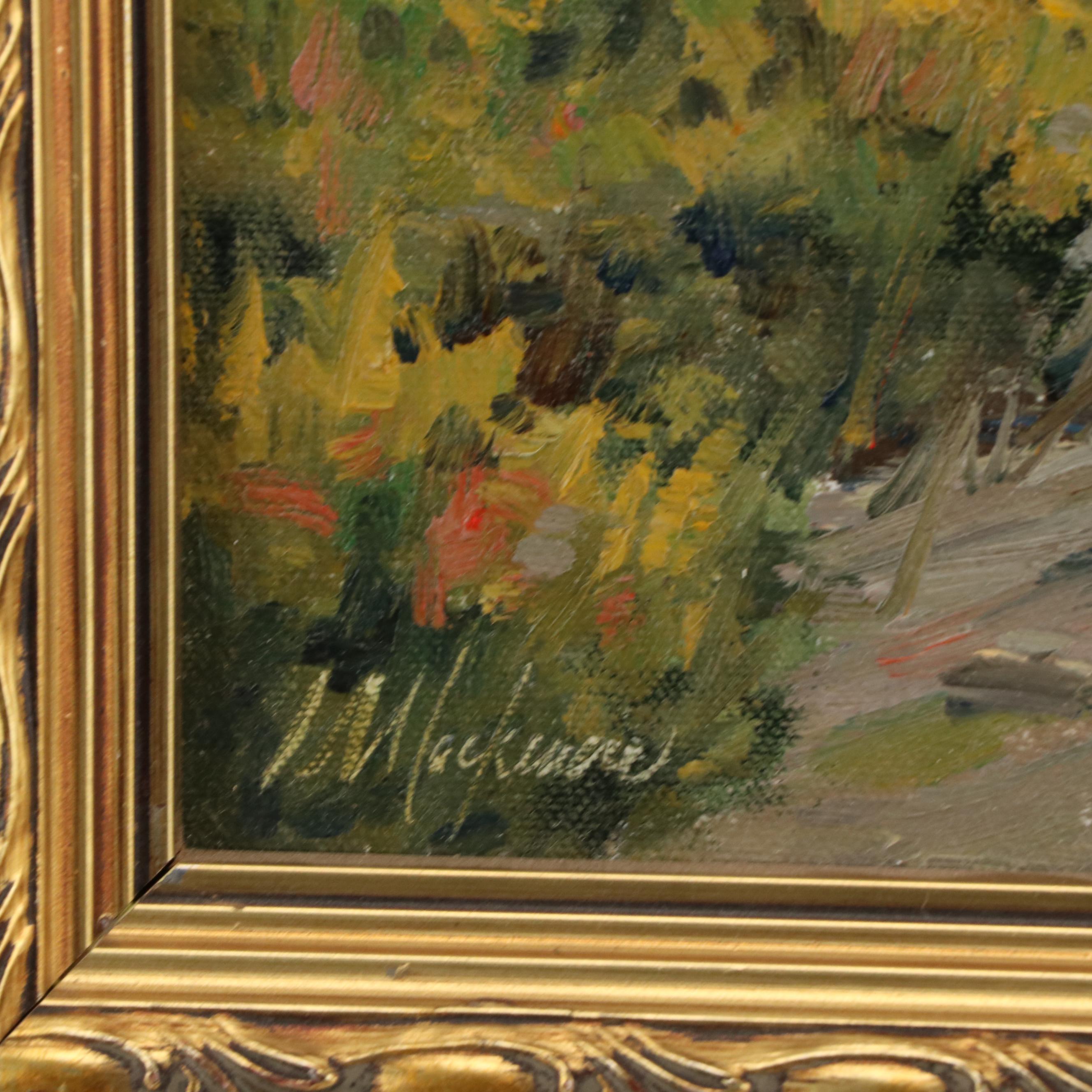 Jeanne Mackenzie Landscape Oil Painting