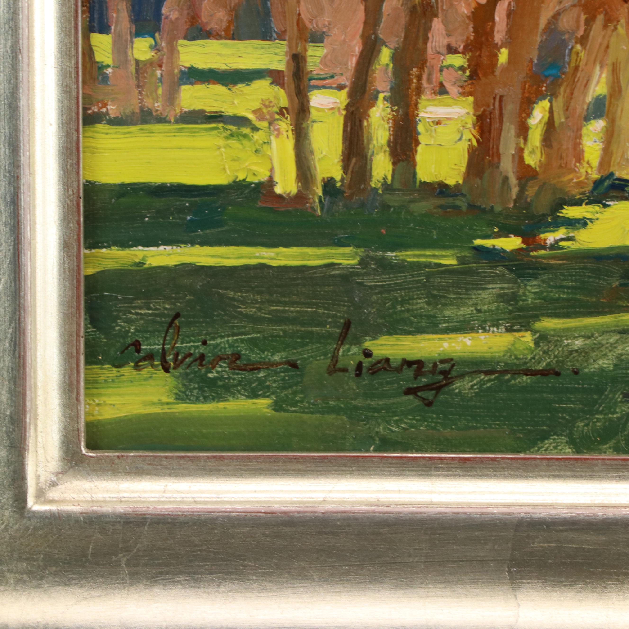 Calvin Liang Oil Landscape Painting "Shade / Shadows"