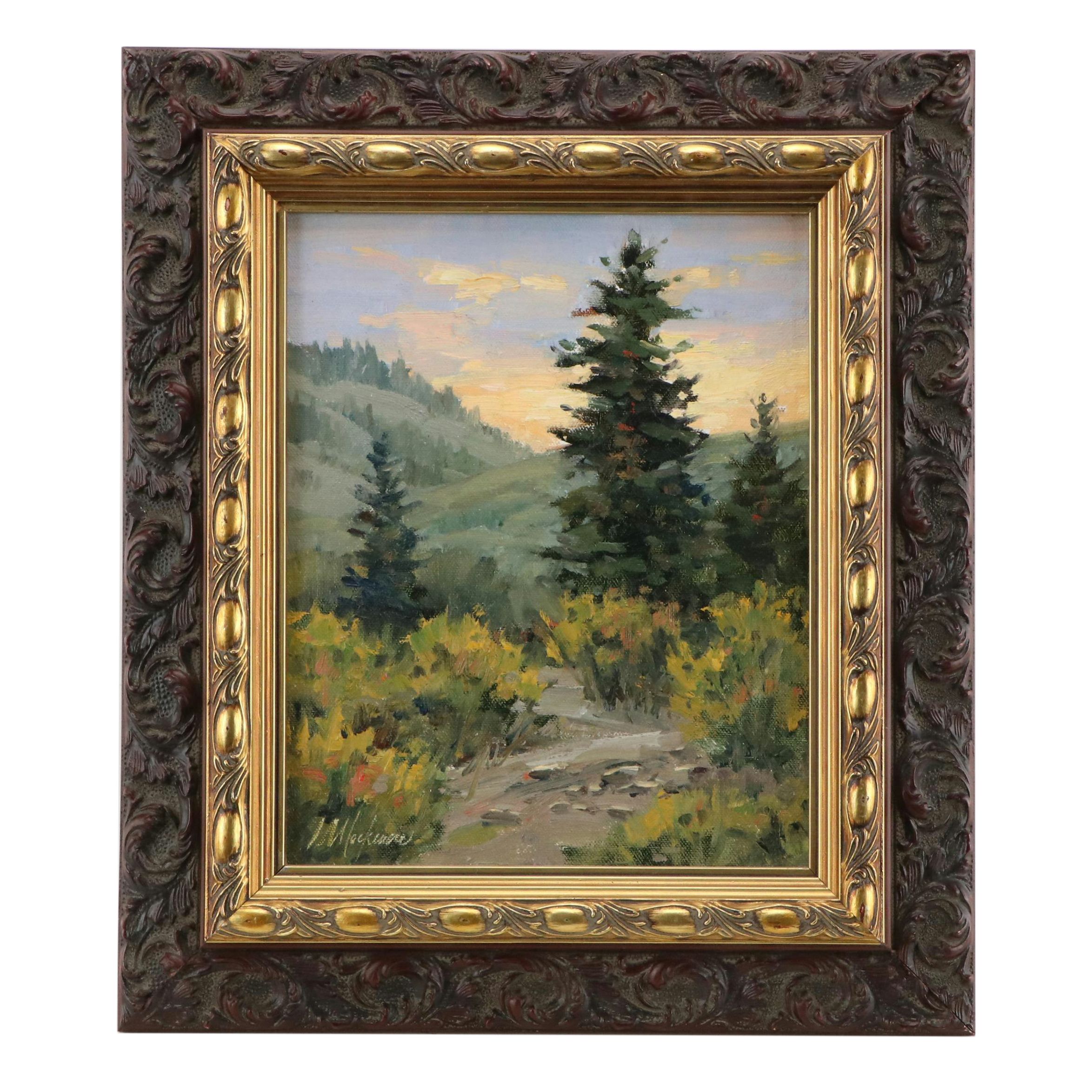 Jeanne Mackenzie Landscape Oil Painting