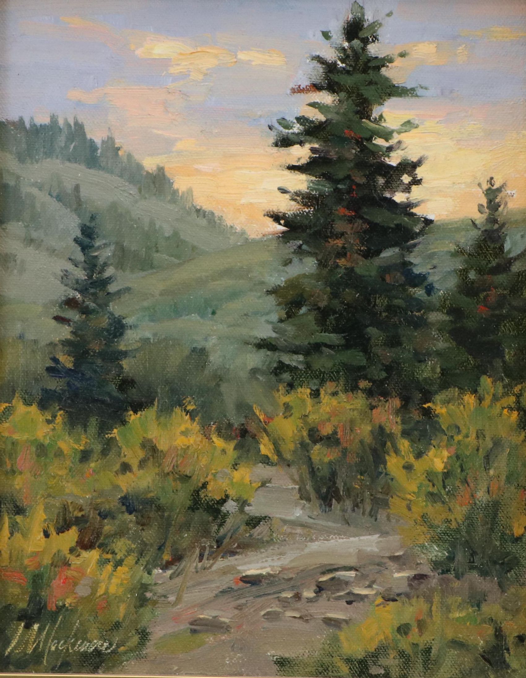 Jeanne Mackenzie Landscape Oil Painting