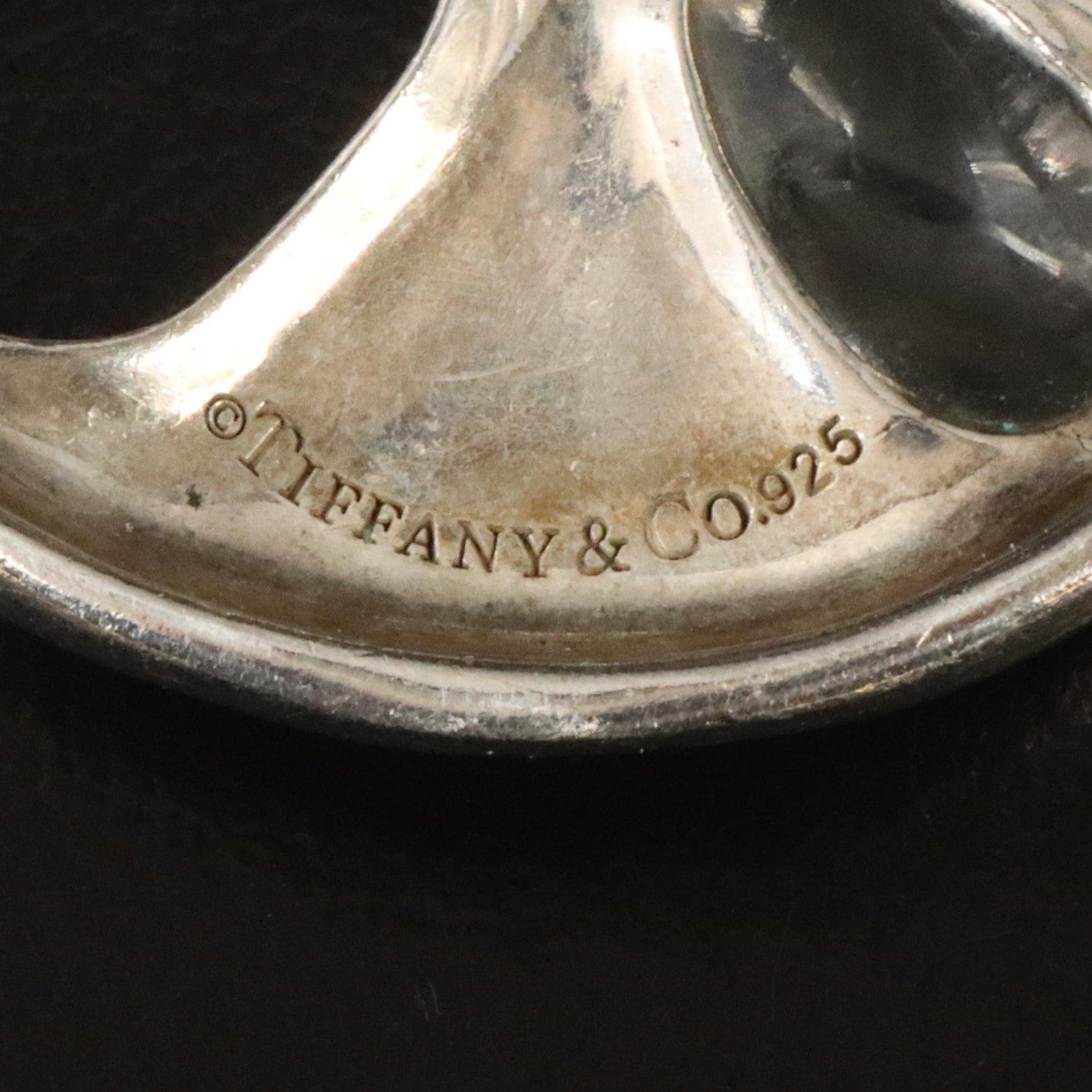 Tiffany & Co. Primrose Sterling and Amethyst Pendant Necklace