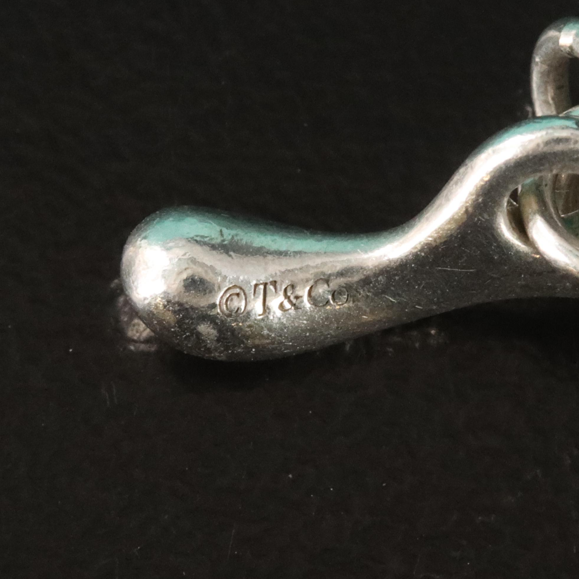 Tiffany & Co. Primrose Sterling and Amethyst Pendant Necklace