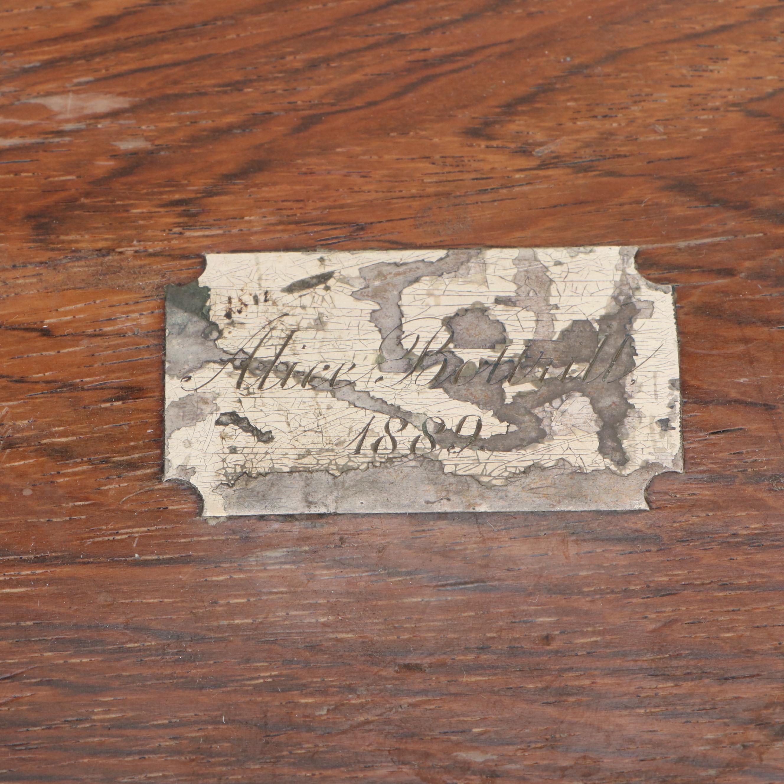 Victorian Personalized Rosewood Panel Jewelry Box & Vintage Horse Head Bookends