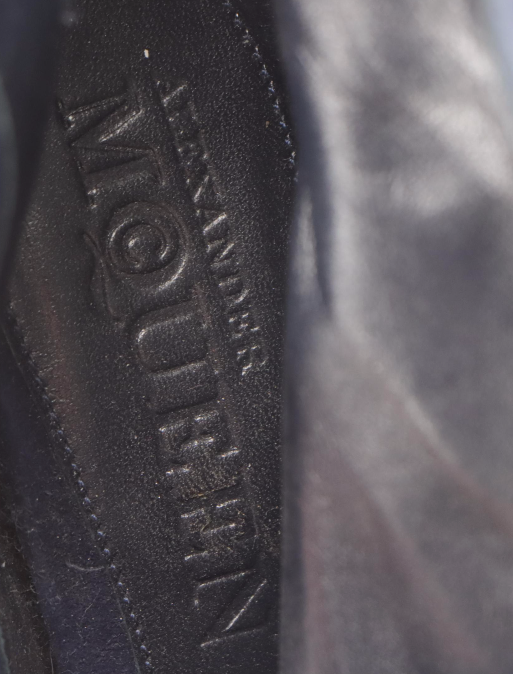 Alexander McQueen Navy Blue Suede High Heel Platform Ankle Boots